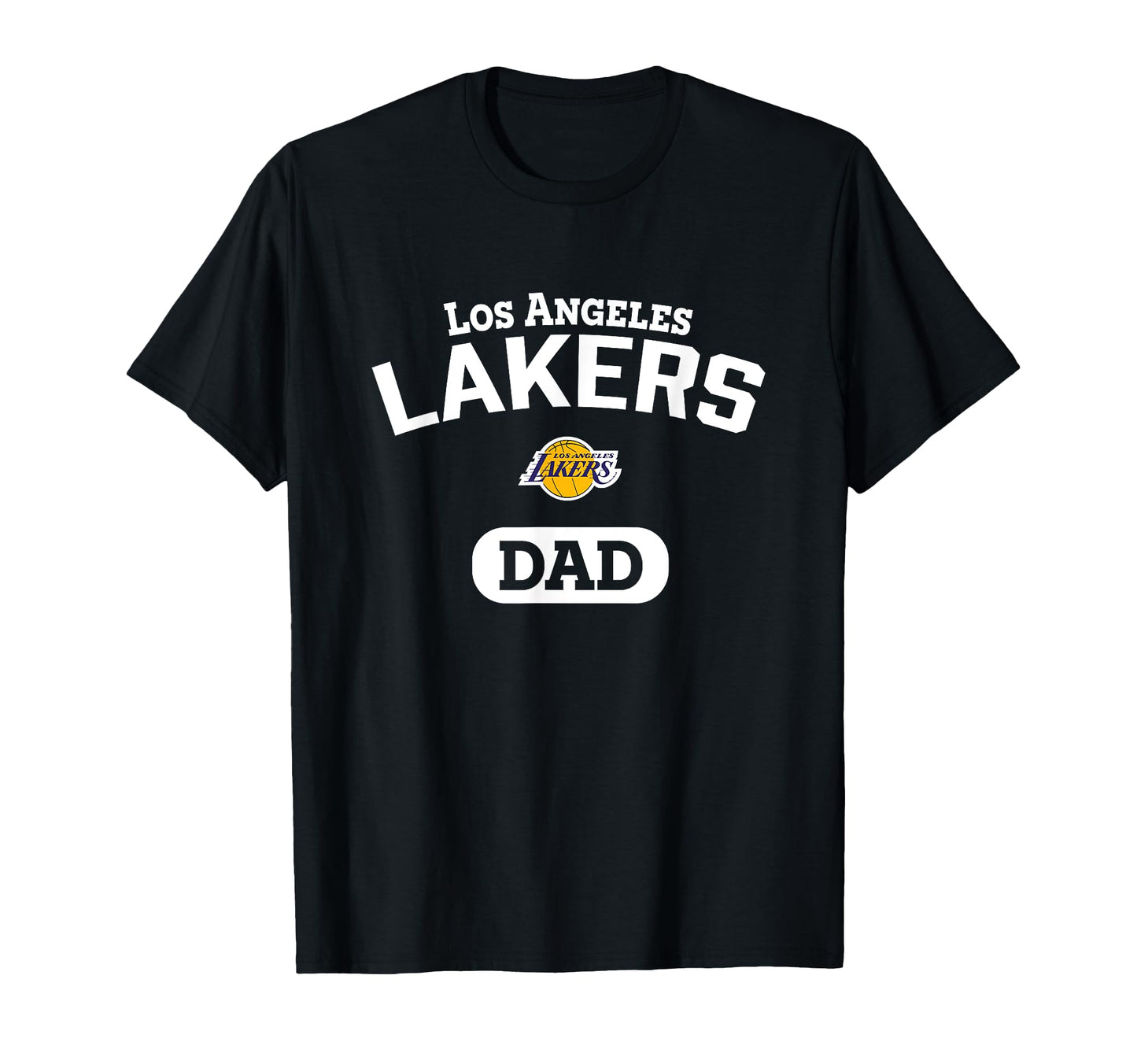 Nba Los Angeles Lakers Dad Arched Team T-Shirt - Novelty Apparel Men Women - T-Shirt, Sweatshirt, Hoodie