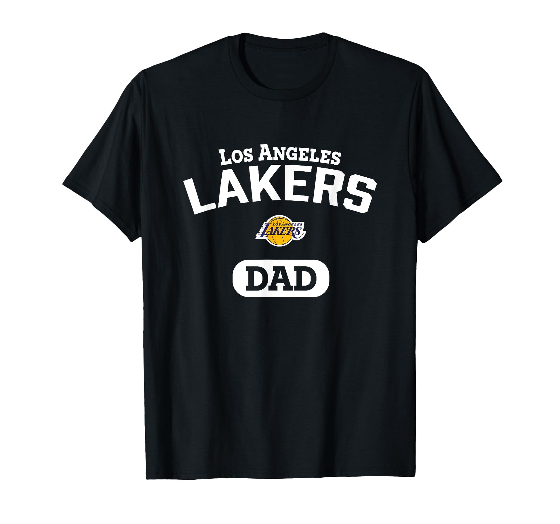 Nba Los Angeles Lakers Dad Arched Team T-Shirt - Novelty Apparel Men Women - T-Shirt, Sweatshirt, Hoodie