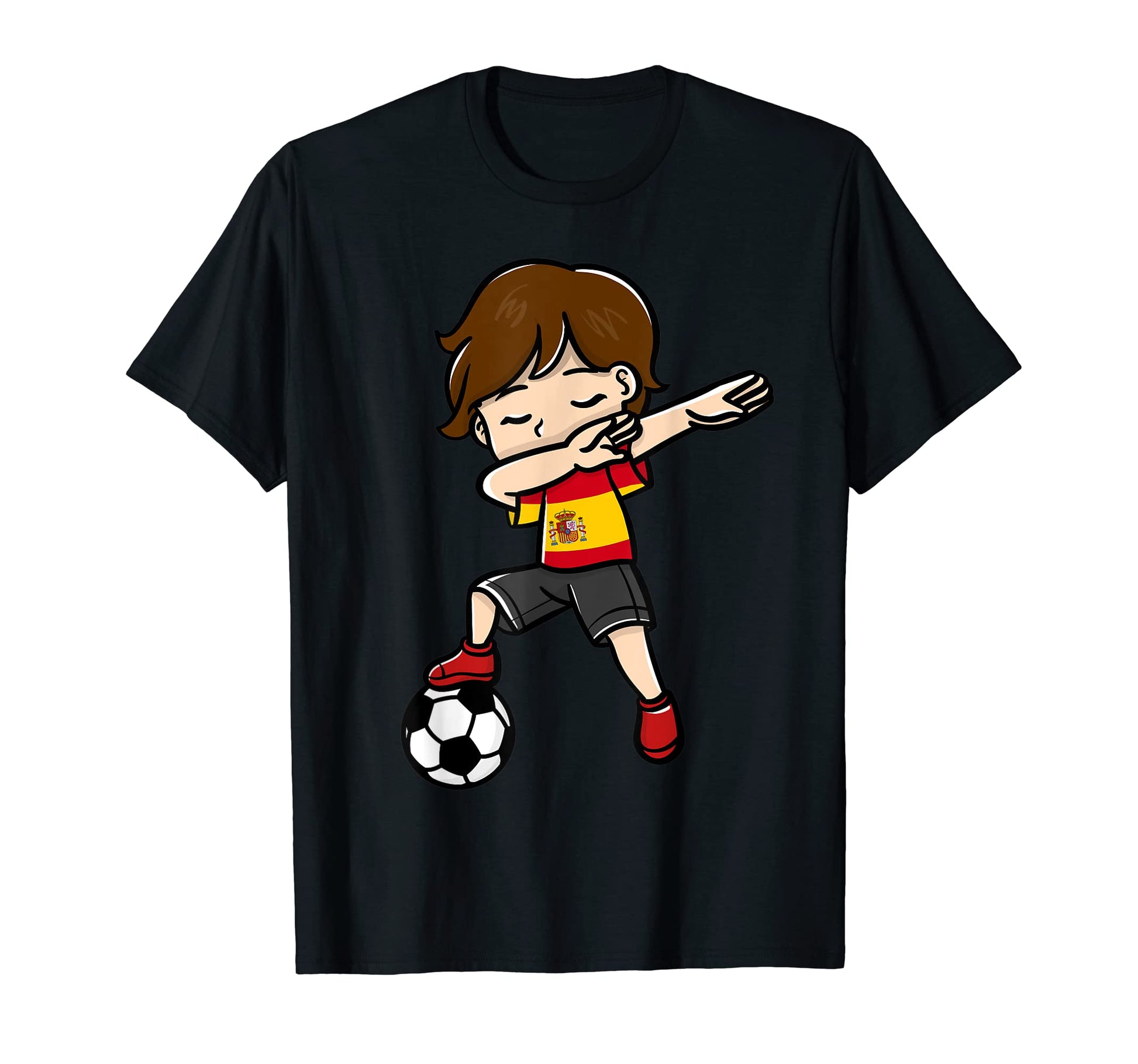 Dabbing Soccer Player Spanish T-Shirt - Casual Everyday Wear Men Women - T-Shirt, Sweatshirt, Hoodie