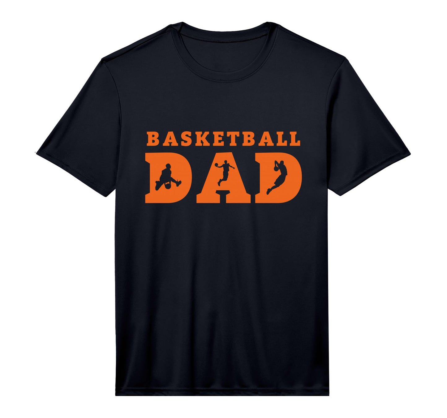 Basketball Dad Meme Silhouette T-Shirt - Fun Novelty Design for Adults - T-Shirt, Sweatshirt, Hoodie