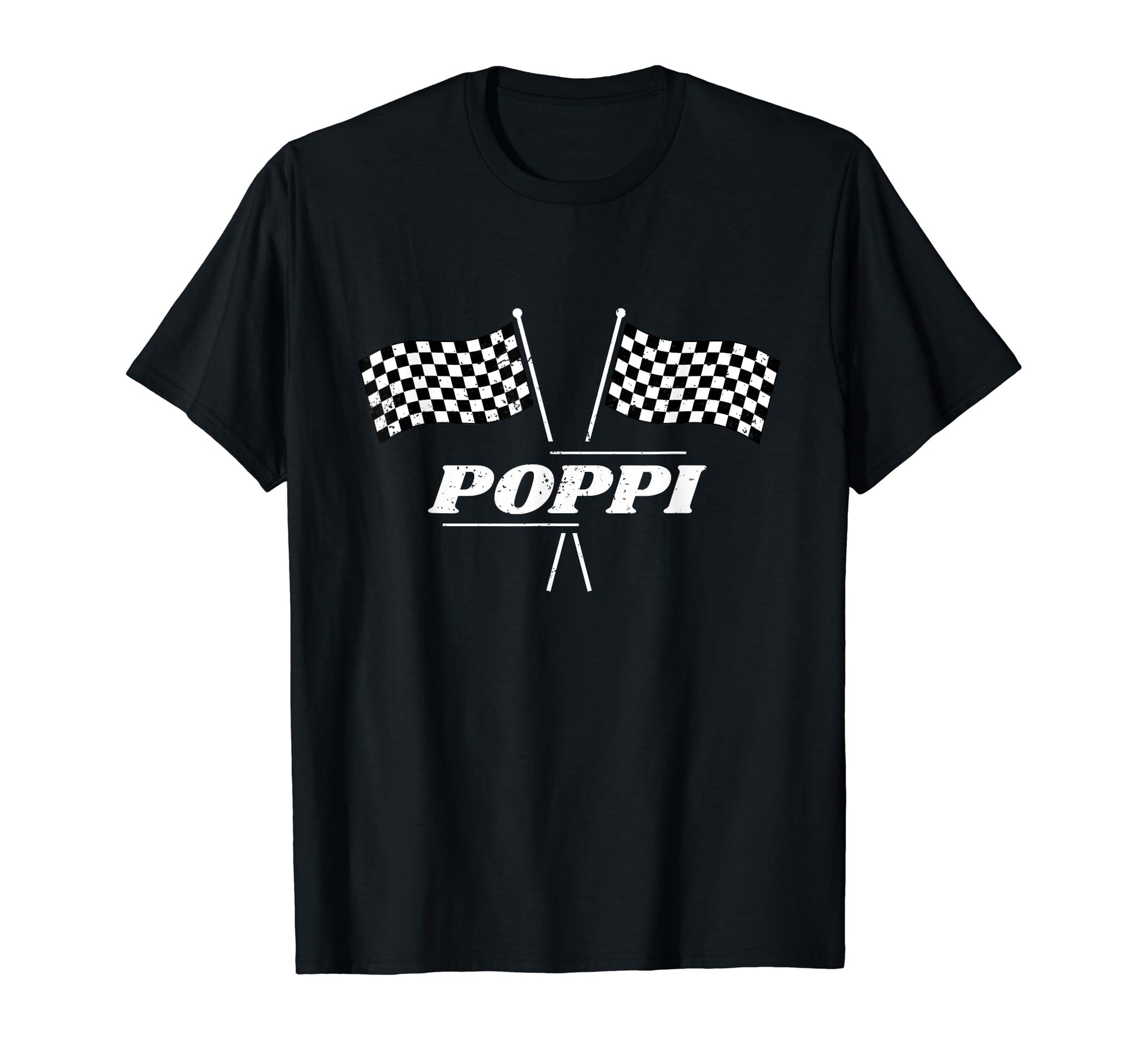 Pit Crew Poppi Racing Car Family T-Shirt - Fun Novelty Design for Adults - T-Shirt, Sweatshirt, Hoodie