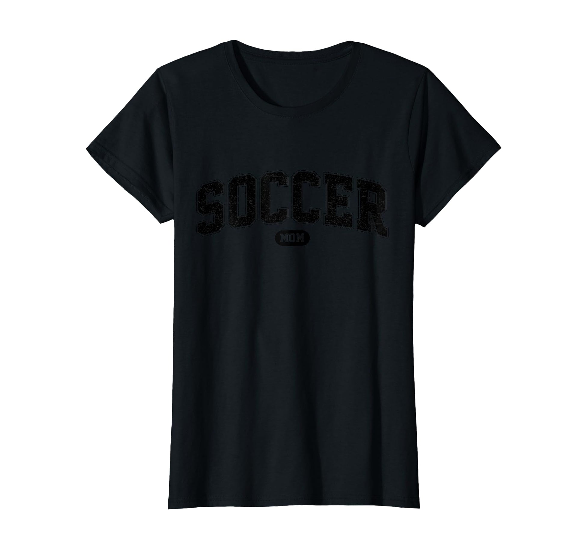 Soccer Mom Funny Athletic Lettering T-Shirt - Custom Art Print Unisex - T-Shirt, Sweatshirt, Hoodie