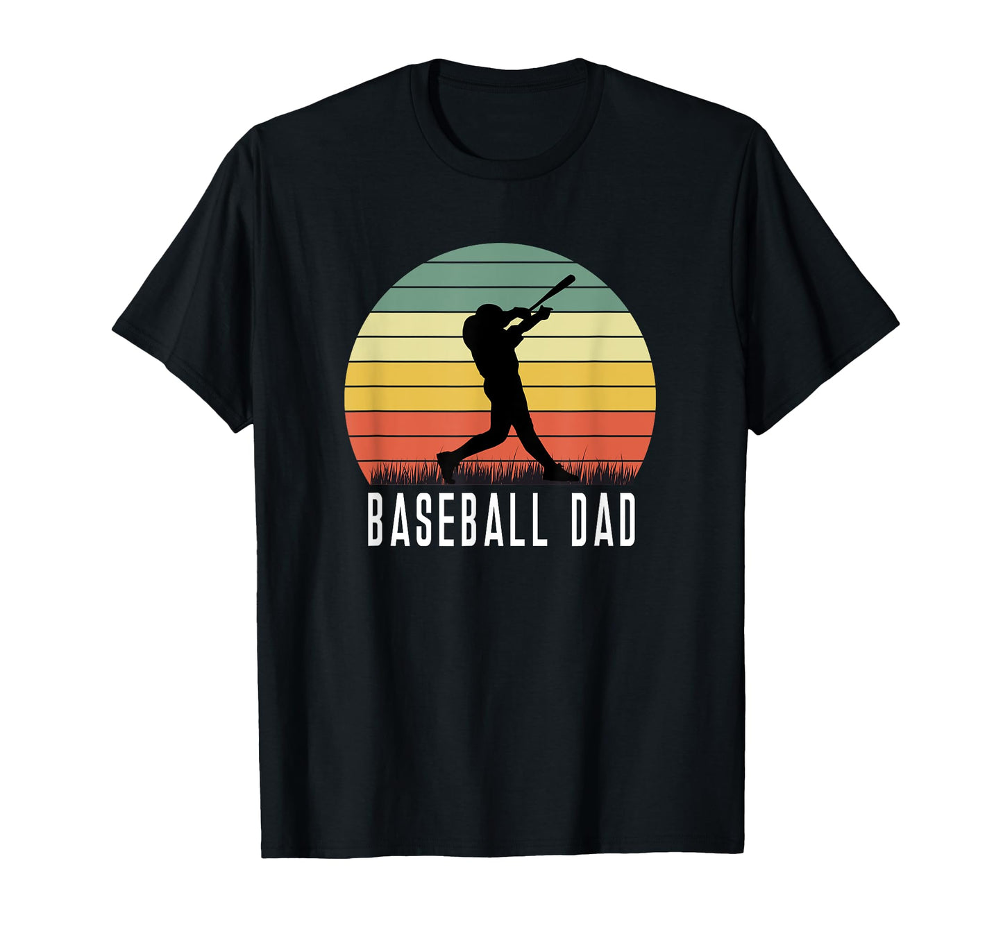 Baseball Batter Homerun Dad Fathers T-Shirt - Fun Novelty Design Unisex - T-Shirt, Sweatshirt, Hoodie