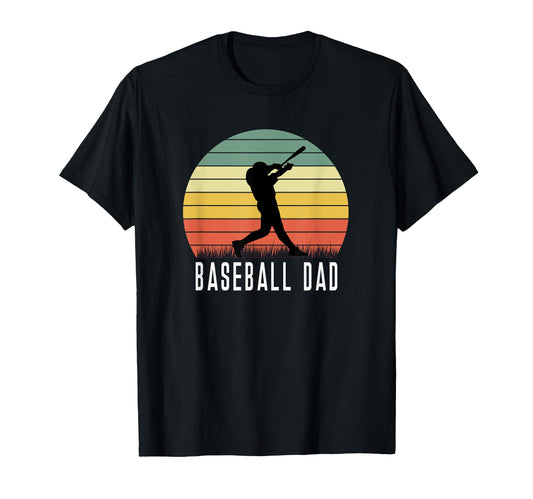 Baseball Batter Homerun Dad Fathers T-Shirt - Fun Novelty Design Unisex - T-Shirt, Sweatshirt, Hoodie