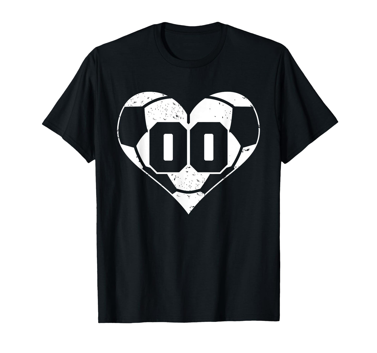 Soccer Number 00 Jersey Funny Soccer T-Shirt - Trendy Graphic for Adults - T-Shirt, Sweatshirt, Hoodie