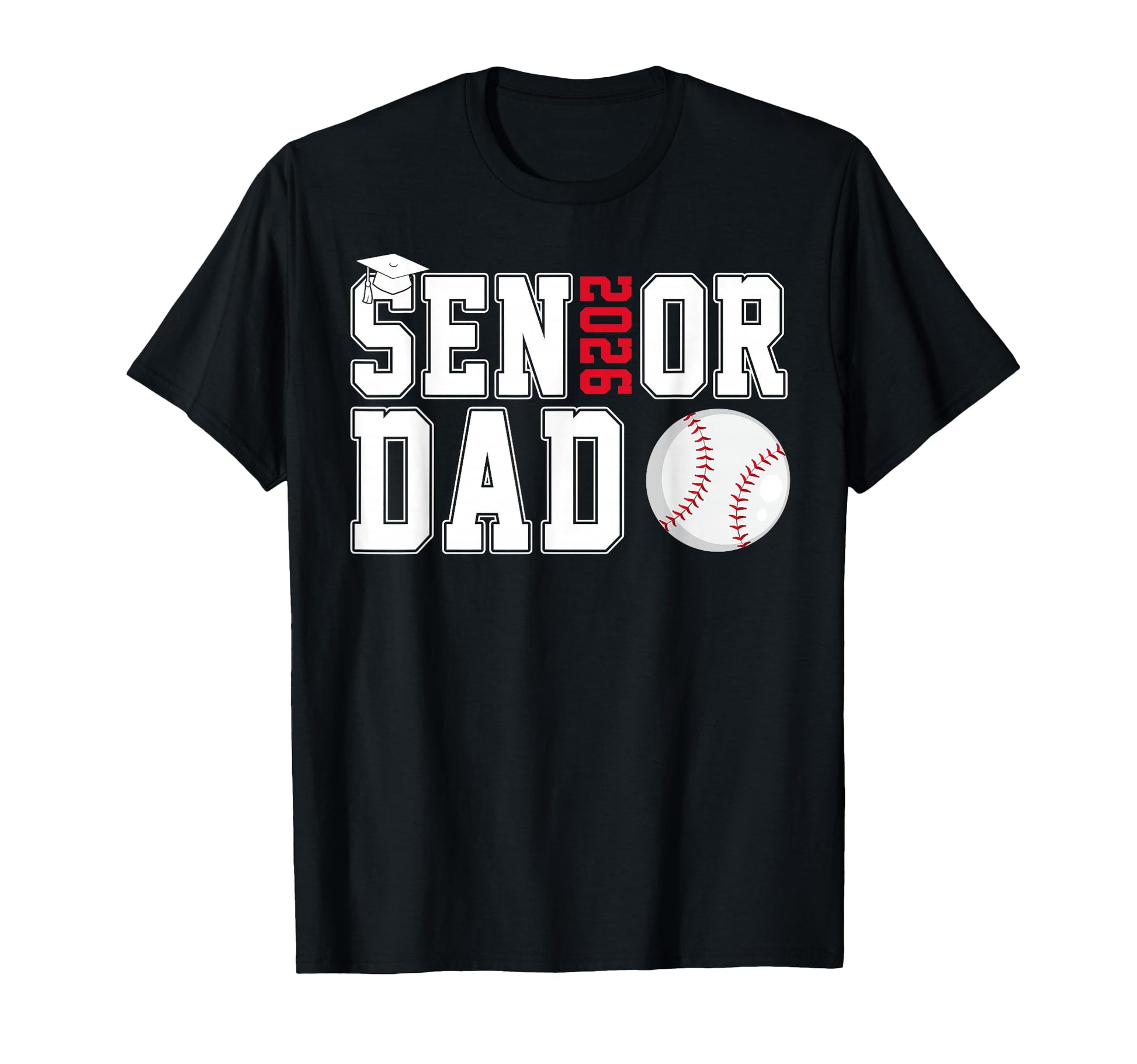 Senior Dad Graduate Proud Father T-Shirt - Minimalist Print Men Women - T-Shirt, Sweatshirt, Hoodie