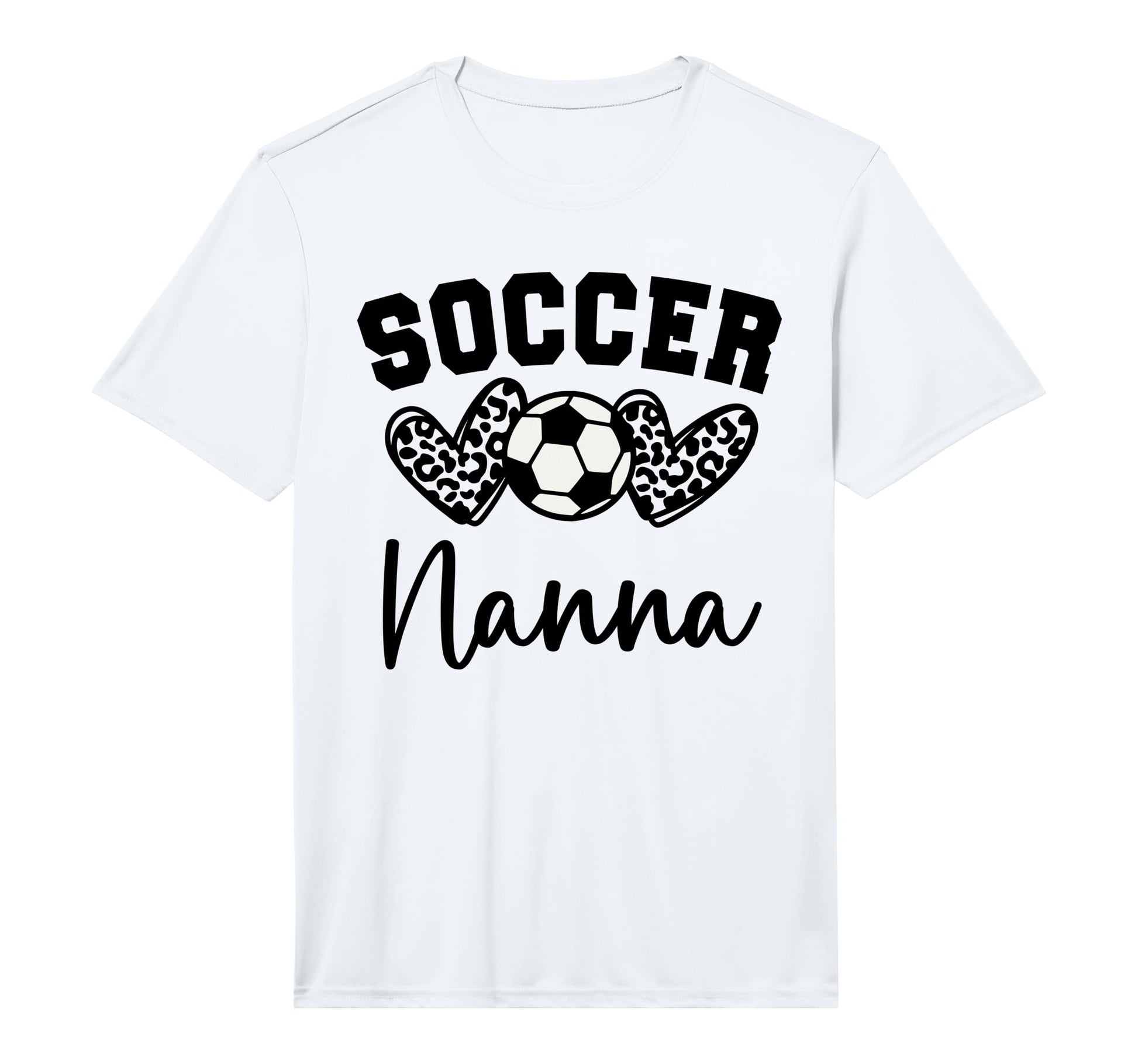 Soccer Nanna Matching Family Soccer T-Shirt - Minimalist Print Unisex - T-Shirt, Sweatshirt, Hoodie