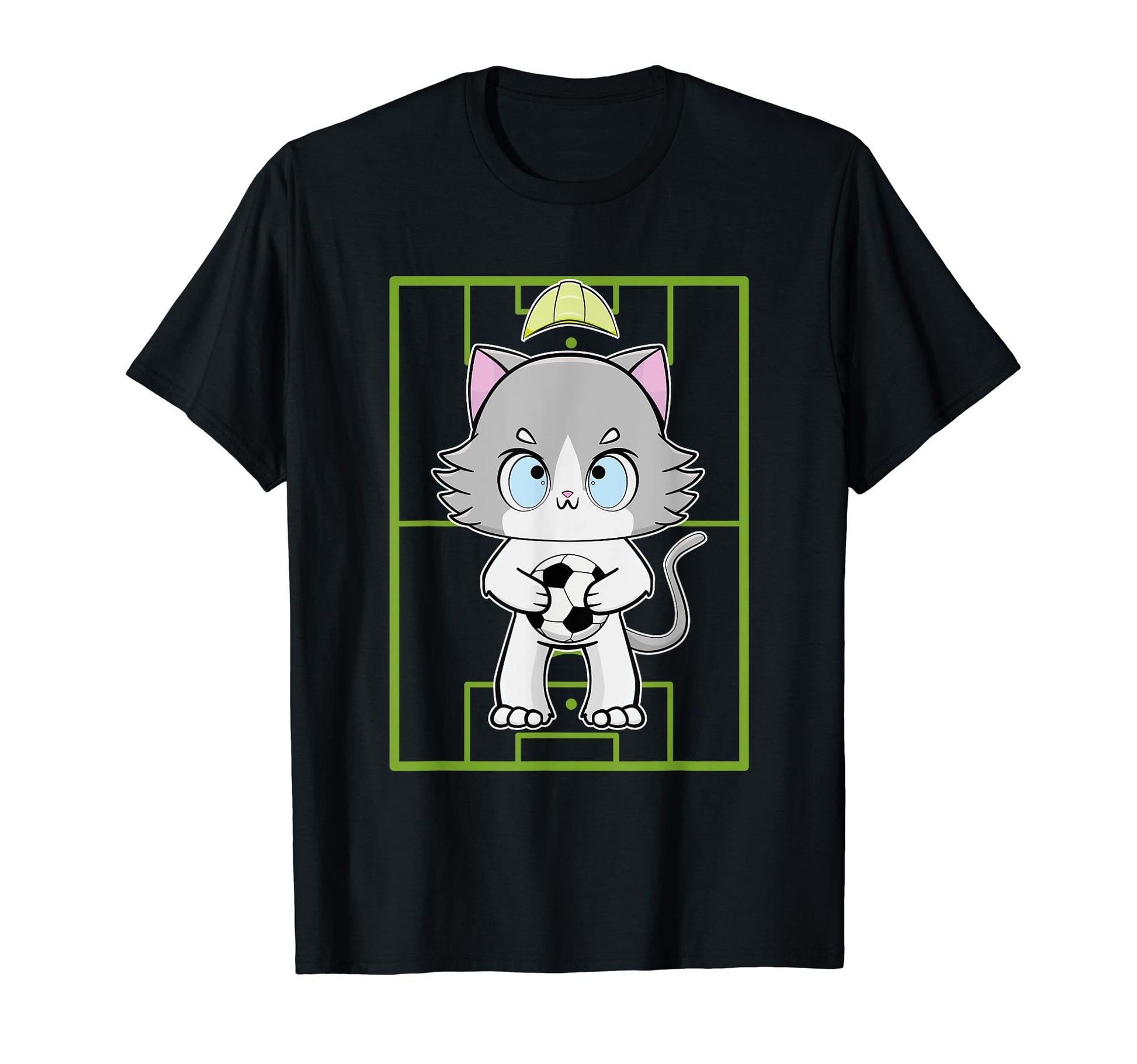 Ragdoll Cat Anime Feline Soccer Player T-Shirt - Trendy Graphic for Adults - T-Shirt, Sweatshirt, Hoodie