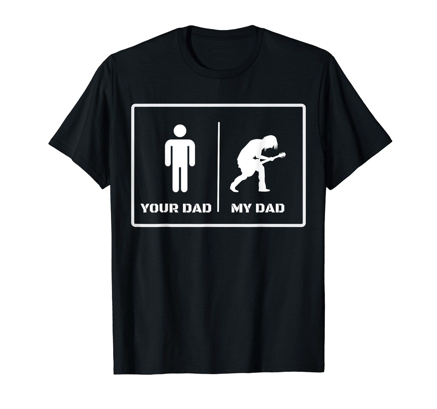 Your Dad Vs Fathers Day Musicians T-Shirt - Aesthetic Graphic for Adults - T-Shirt, Sweatshirt, Hoodie