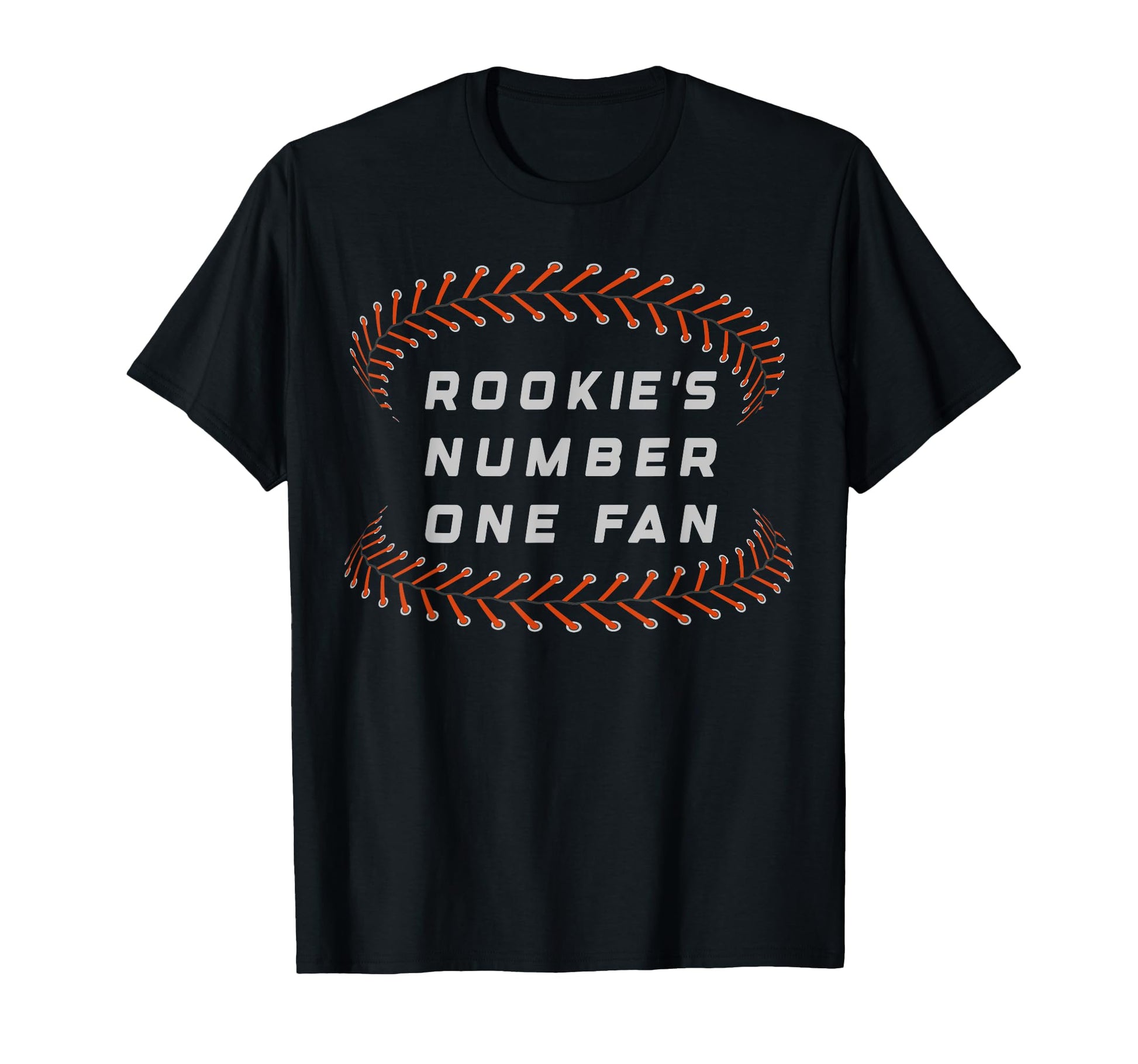 Rookies Number One Fan Baseball T-Shirt - Unique Graphic Men Women - T-Shirt, Sweatshirt, Hoodie