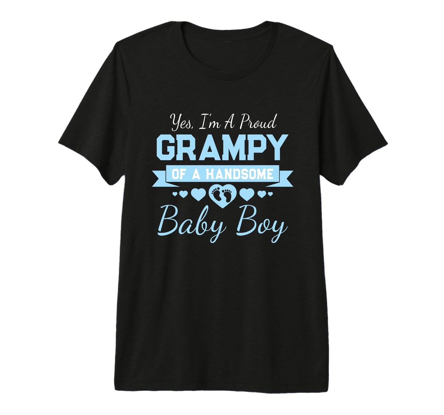 Mens New Announcement Grandpa Proud T-Shirt - Fun Novelty Design Men Women - T-Shirt, Sweatshirt, Hoodie