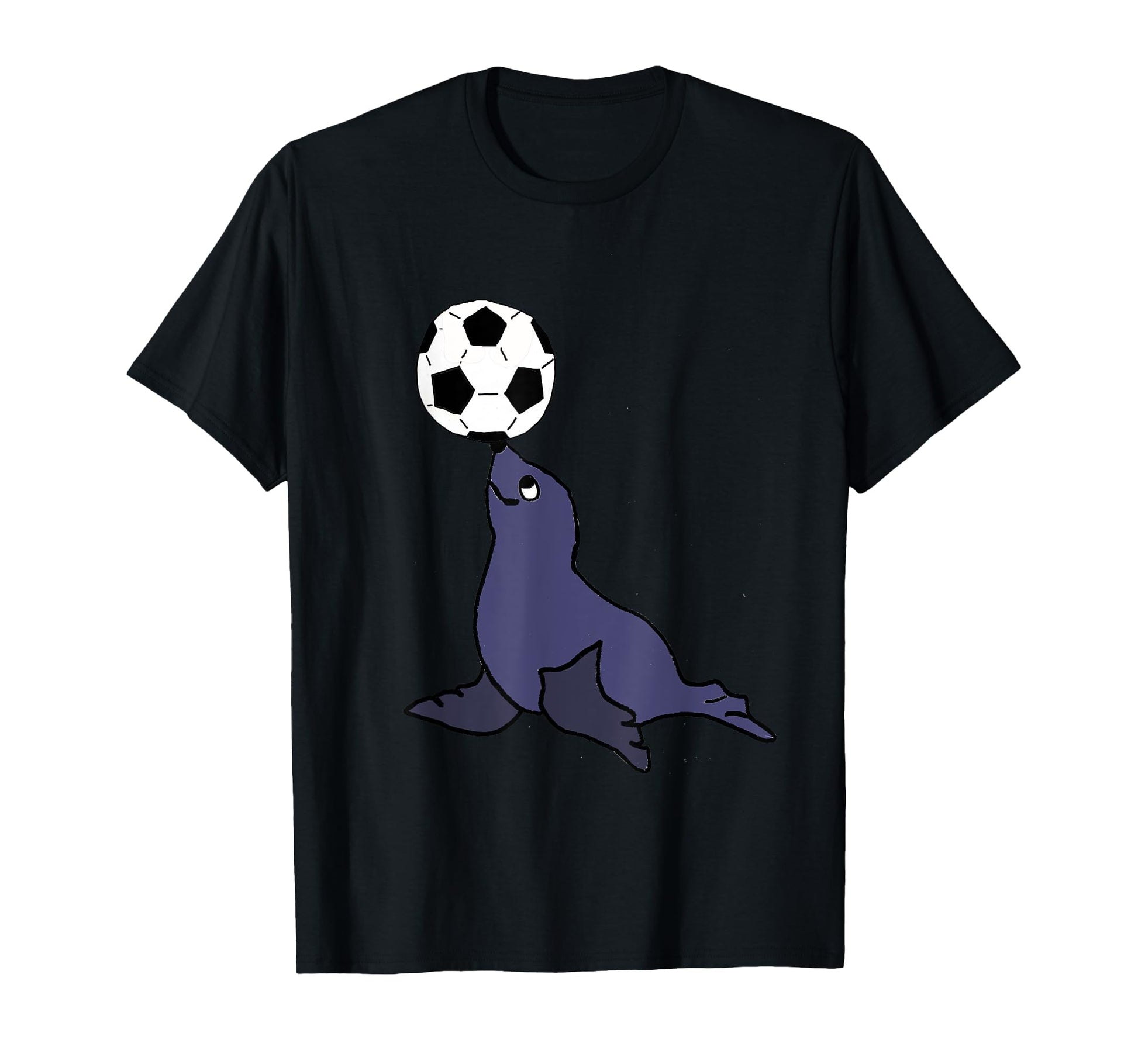 Smiletodaytees Funny Seal Animal T-Shirt - Aesthetic Graphic for Adults - T-Shirt, Sweatshirt, Hoodie