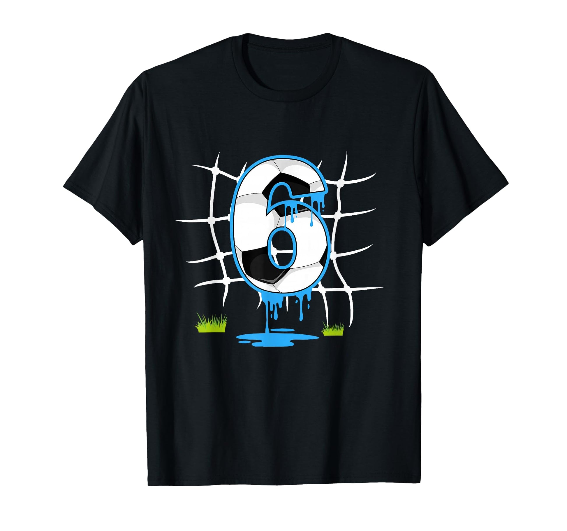 Soccer 6 Year Old Birthday Drip 6Th T-Shirt - Streetwear Style for Adults - T-Shirt, Sweatshirt, Hoodie