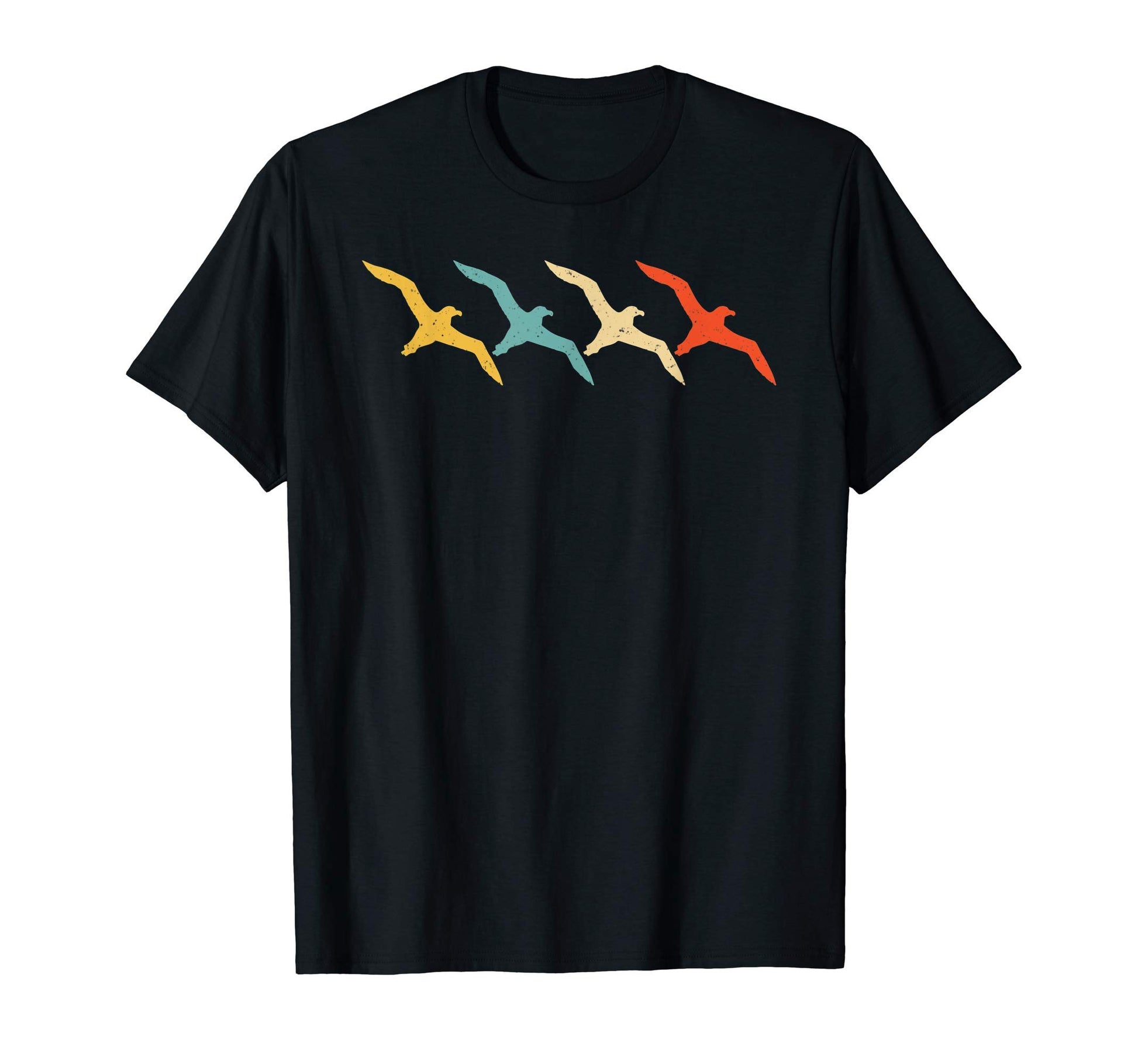 Albatross Bird Seabird Lover 60S 70S Gift T-Shirt - Unique Graphic Unisex - T-Shirt, Sweatshirt, Hoodie