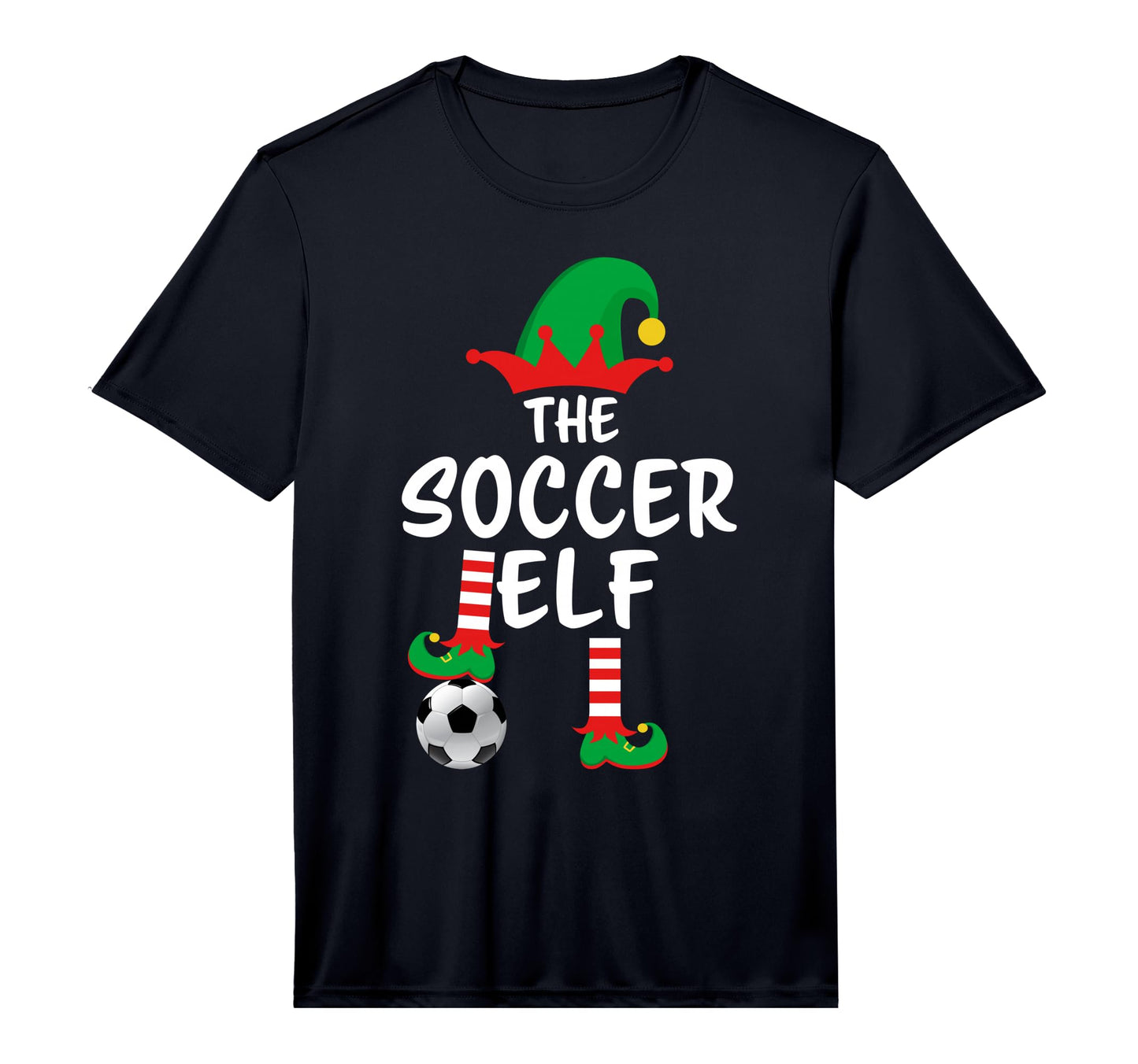 Soccer Elf Matching Family Performance T-Shirt - Streetwear Style Men Women - T-Shirt, Sweatshirt, Hoodie