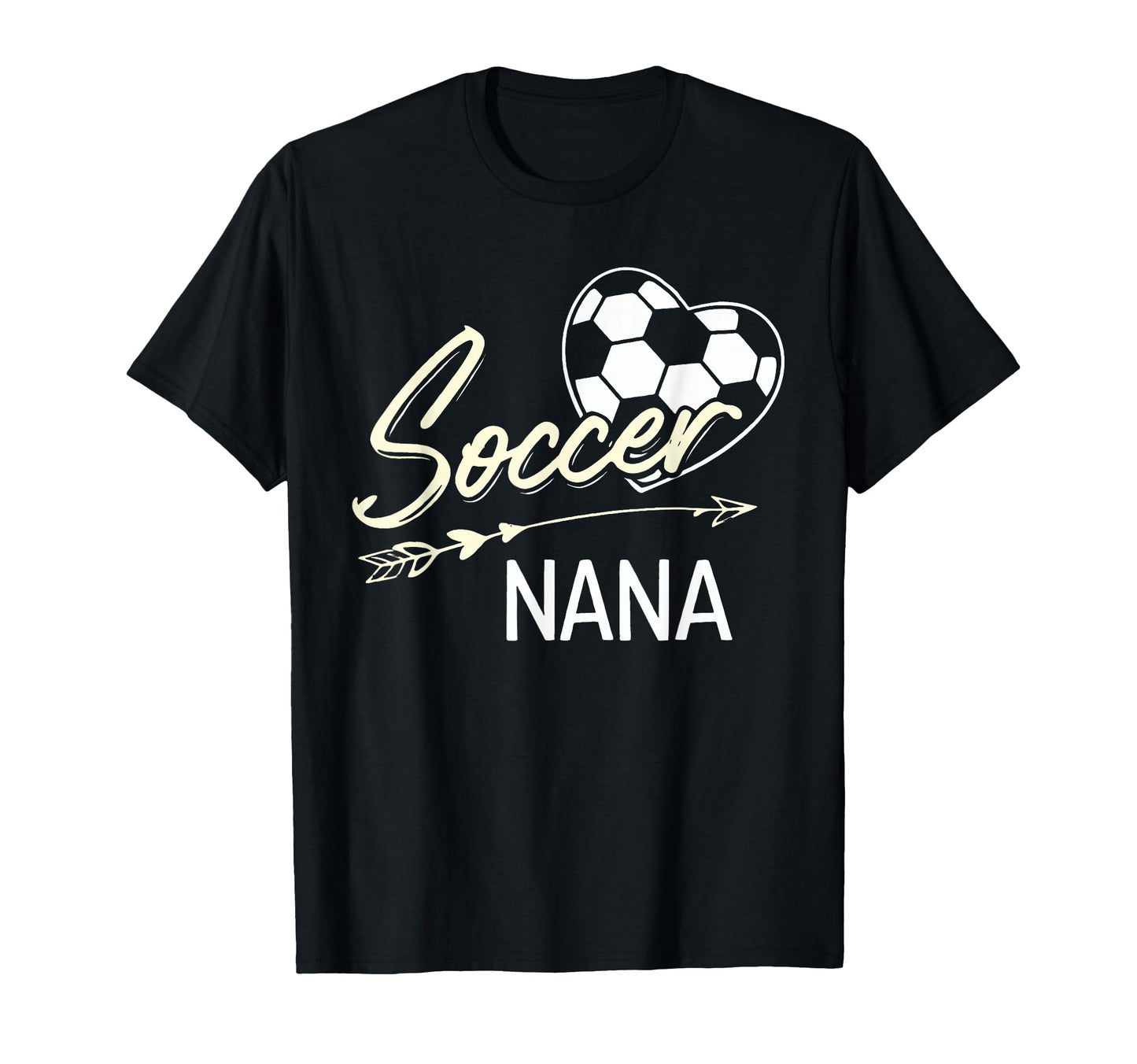 Soccer Nana Proud Grandma Soccer Love T-Shirt - Minimalist Print Unisex - T-Shirt, Sweatshirt, Hoodie