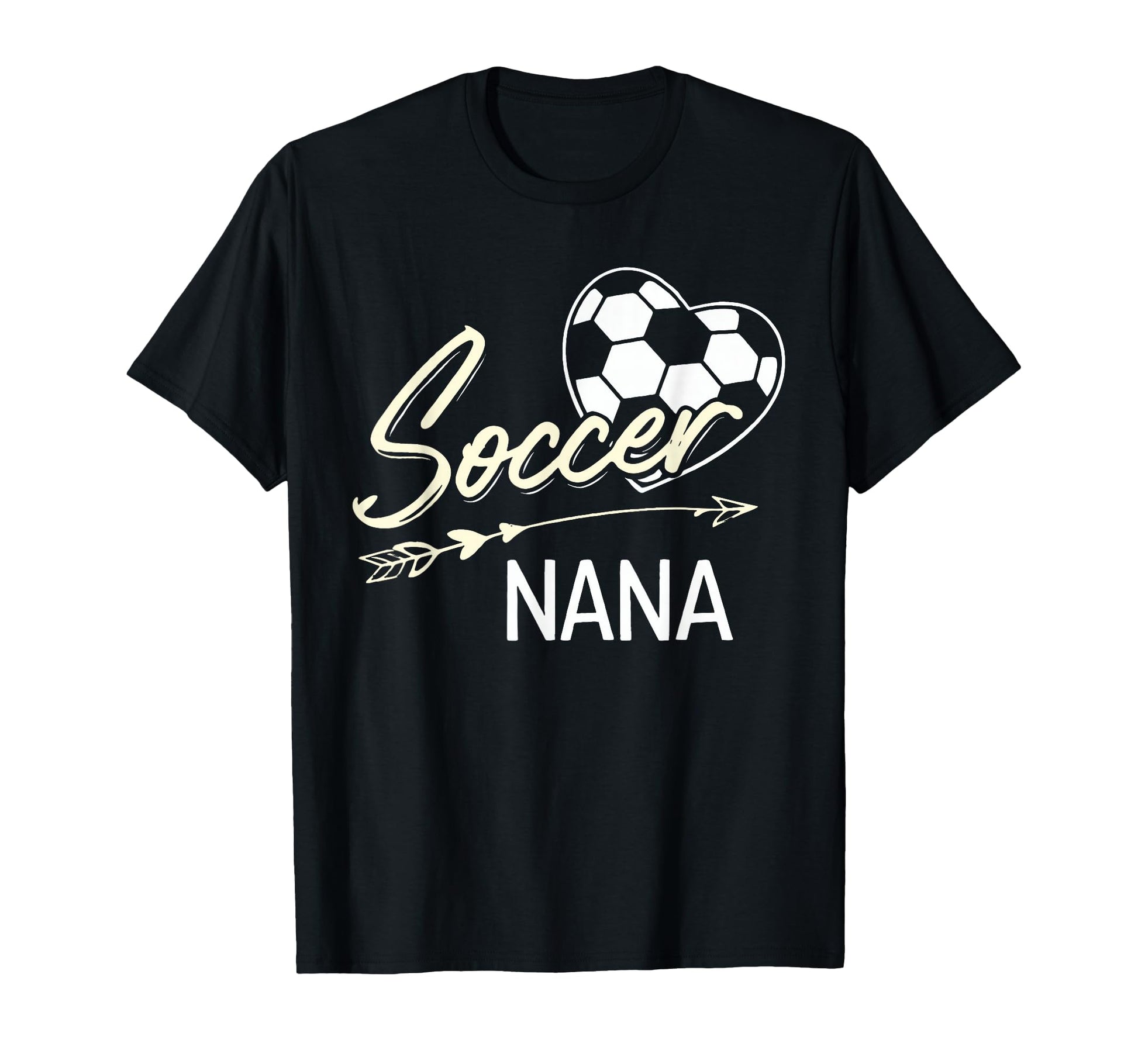 Soccer Nana Proud Grandma Soccer Love T-Shirt - Minimalist Print Unisex - T-Shirt, Sweatshirt, Hoodie