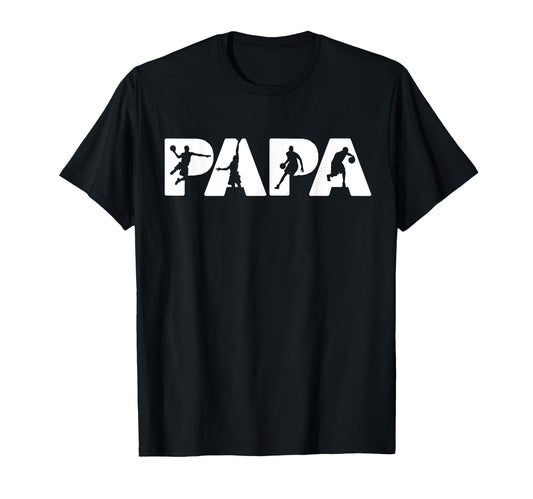 Basketball Papa Funny Papa Basketball T-Shirt - Streetwear Style Men Women - T-Shirt, Sweatshirt, Hoodie