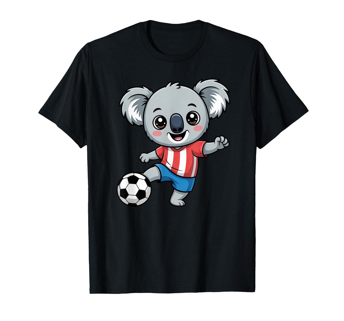 Koala Bear Playing Soccer Koala Bear Soccer T-Shirt - Trendy Graphic Unisex - T-Shirt, Sweatshirt, Hoodie