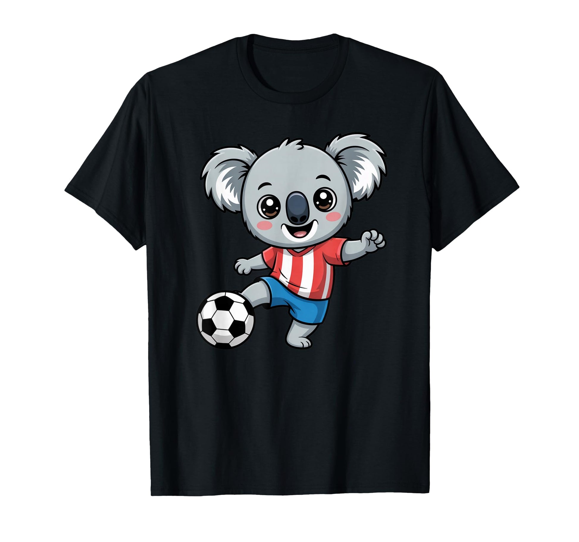 Koala Bear Playing Soccer Koala Bear Soccer T-Shirt - Trendy Graphic Unisex - T-Shirt, Sweatshirt, Hoodie