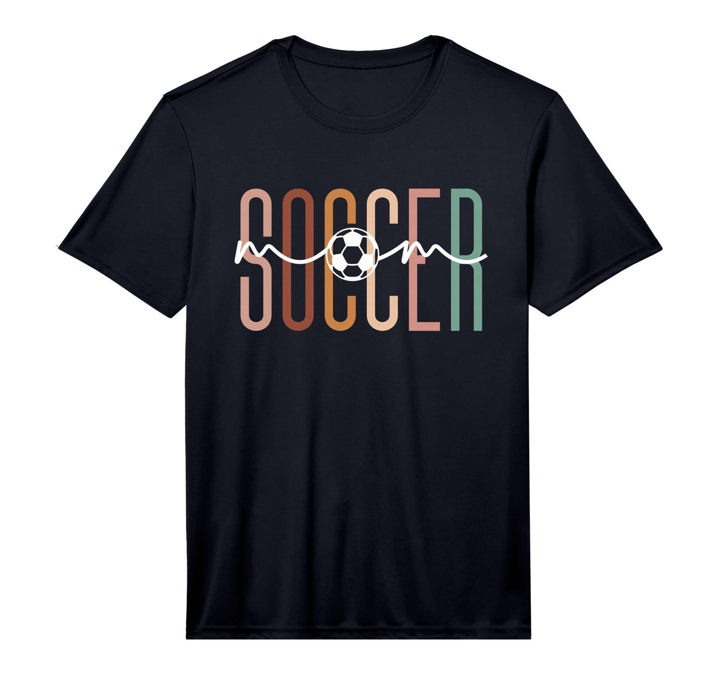 Mens Soccer Mom Soccer Mama Mom T-Shirt - Fun Novelty Design for Adults - T-Shirt, Sweatshirt, Hoodie