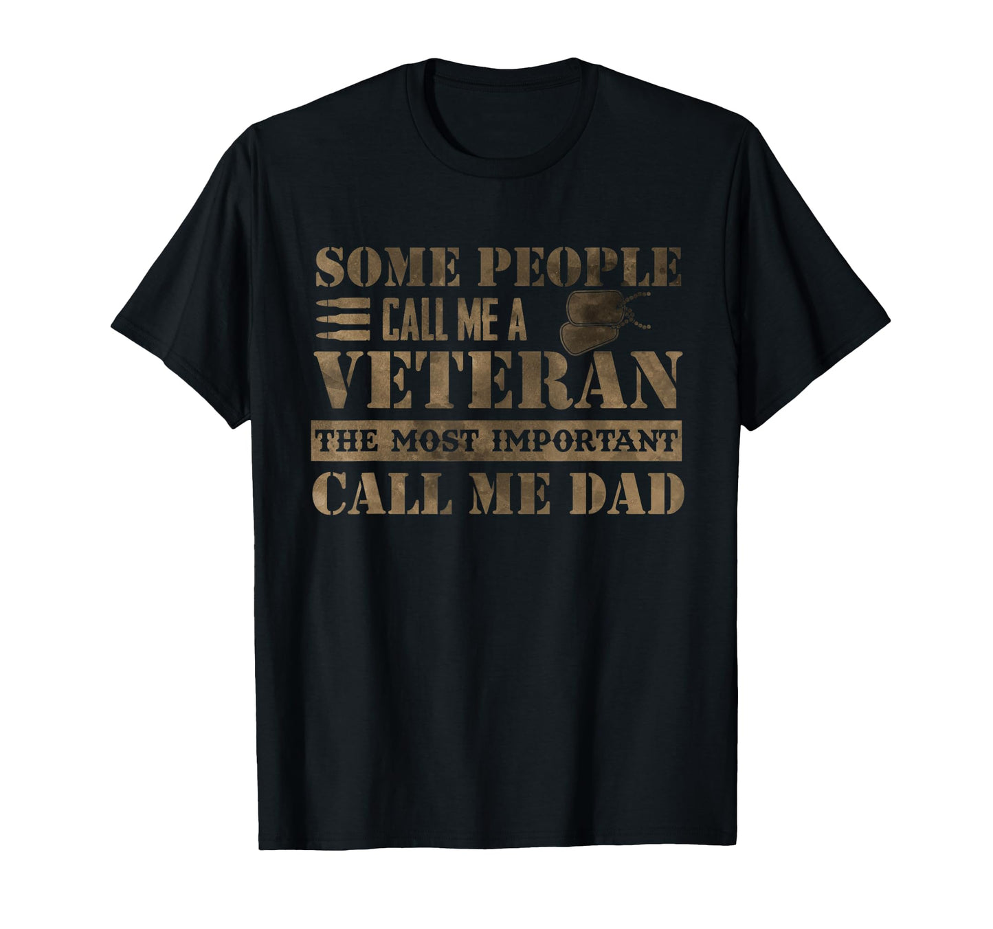 Patriot Daddy Veteran Dad Father Army T-Shirt - Graphic Print for Adults - T-Shirt, Sweatshirt, Hoodie