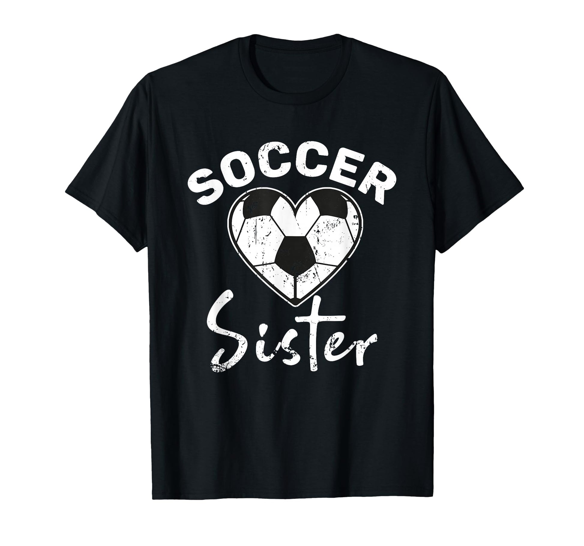 Soccer Sister T-Shirt - Custom Art Print for Adults - T-Shirt, Sweatshirt, Hoodie