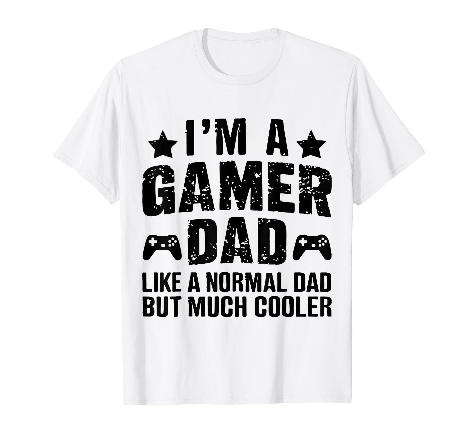Gaming Lover Daddy Funny Gamer Dad T-Shirt - Custom Art Print Unisex - T-Shirt, Sweatshirt, Hoodie