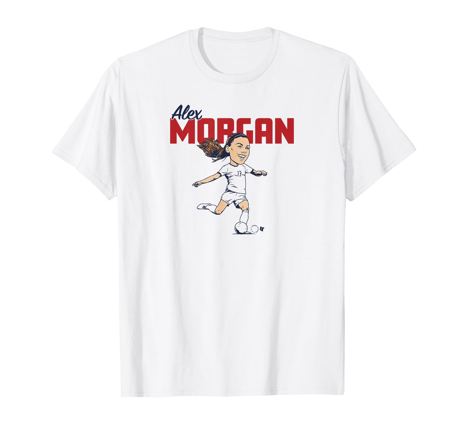 Alex Morgan Caricature Uswnt Players T-Shirt - Minimalist Print Men Women - T-Shirt, Sweatshirt, Hoodie