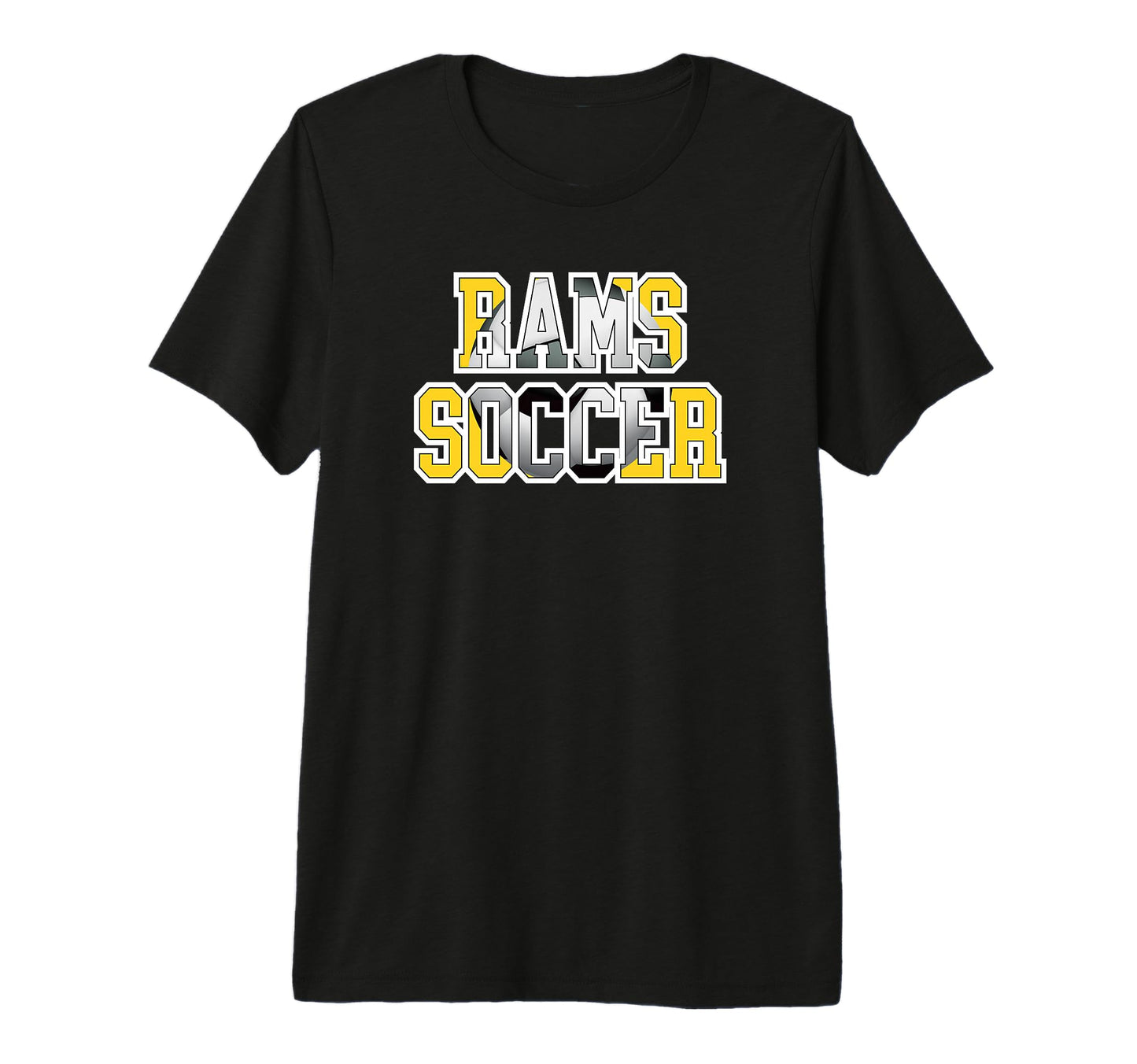 Rams Soccer Mom Game Day Mascot T-Shirt - Fun Novelty Design Men Women - T-Shirt, Sweatshirt, Hoodie