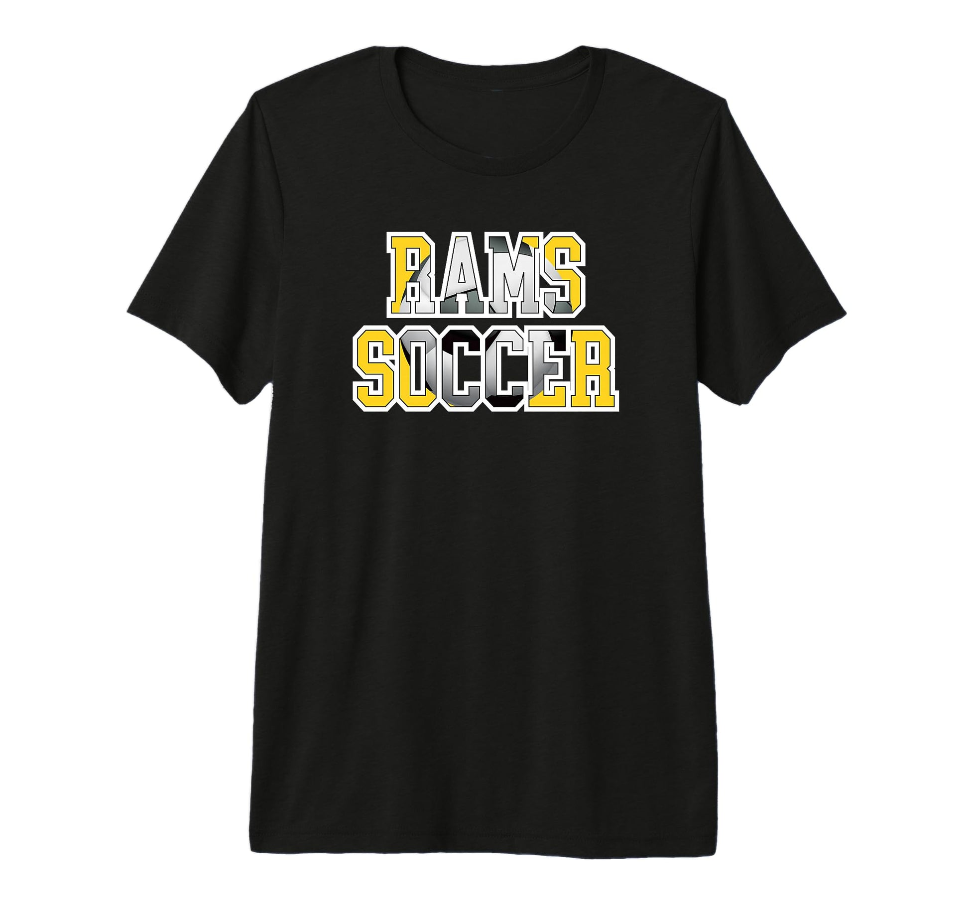 Rams Soccer Mom Game Day Mascot T-Shirt - Fun Novelty Design Men Women - T-Shirt, Sweatshirt, Hoodie