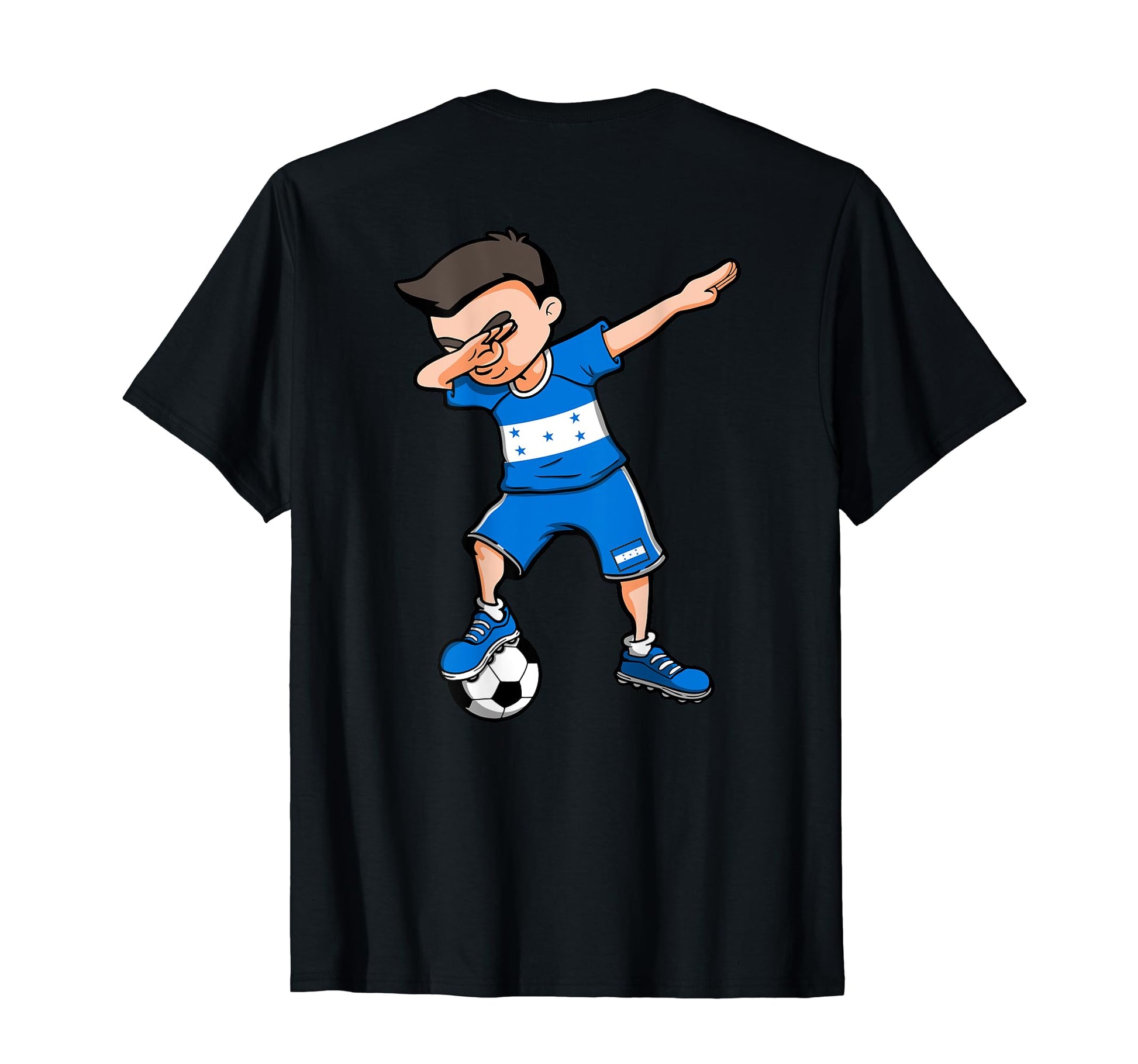 Dabbing Soccer Honduras Jersey Honduran T-Shirt - Unique Graphic Unisex - T-Shirt, Sweatshirt, Hoodie