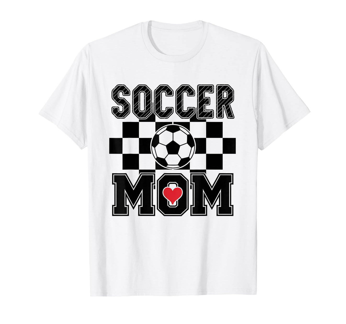 Groovy Soccer Mom Mother Soccer Mom T-Shirt - Minimalist Print Unisex - T-Shirt, Sweatshirt, Hoodie