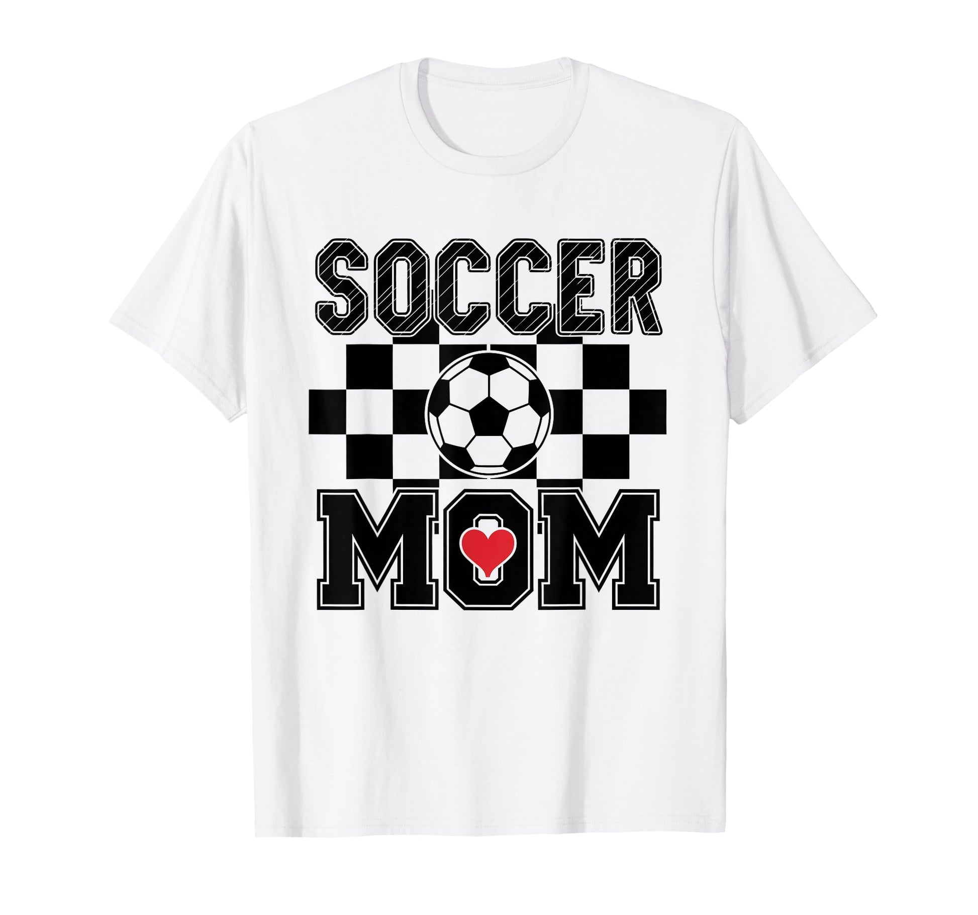 Groovy Soccer Mom Mother Soccer Mom T-Shirt - Minimalist Print Unisex - T-Shirt, Sweatshirt, Hoodie