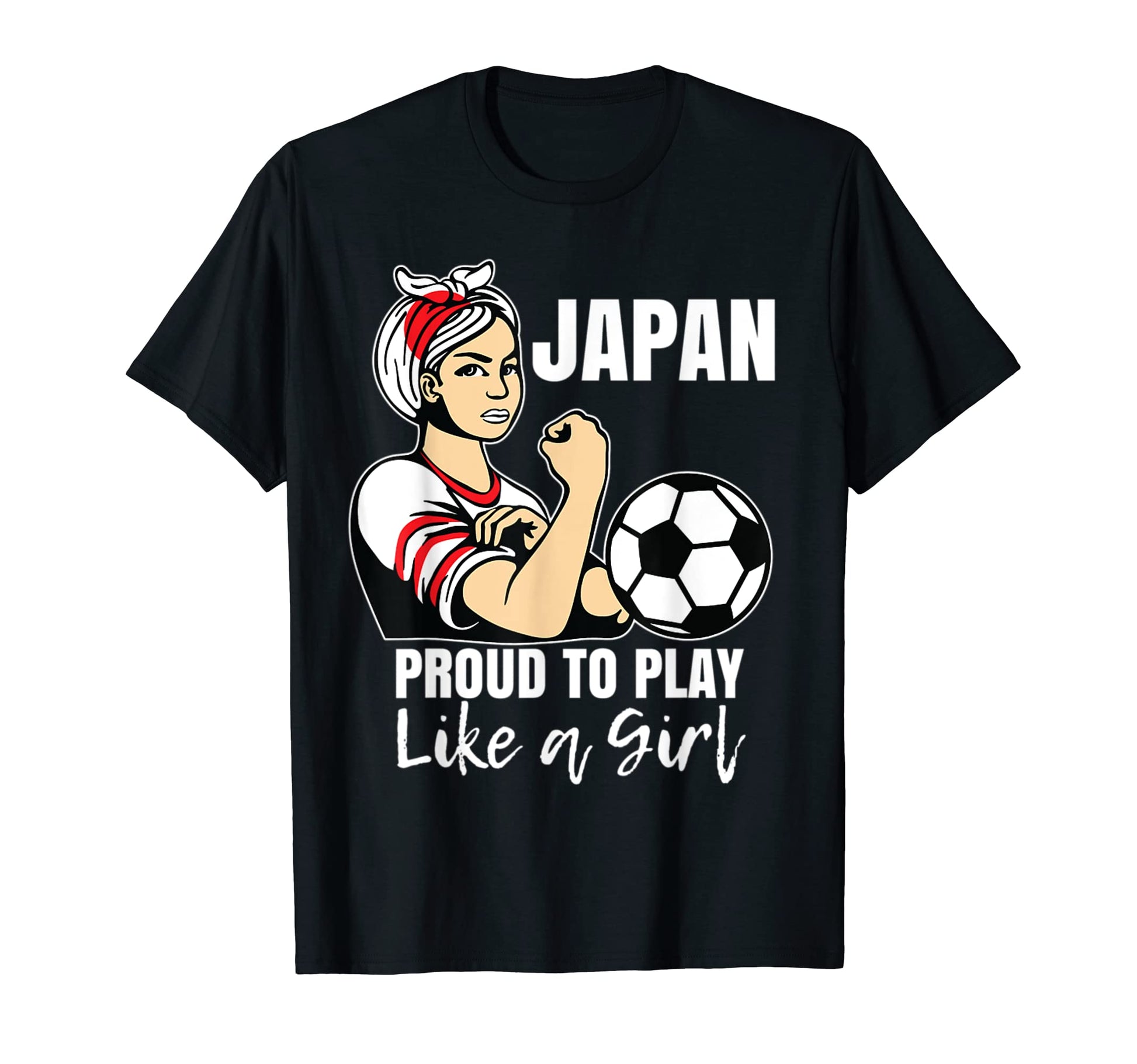 Japan Proud To Play Like Japan Soccer T-Shirt - Unique Graphic for Adults - T-Shirt, Sweatshirt, Hoodie
