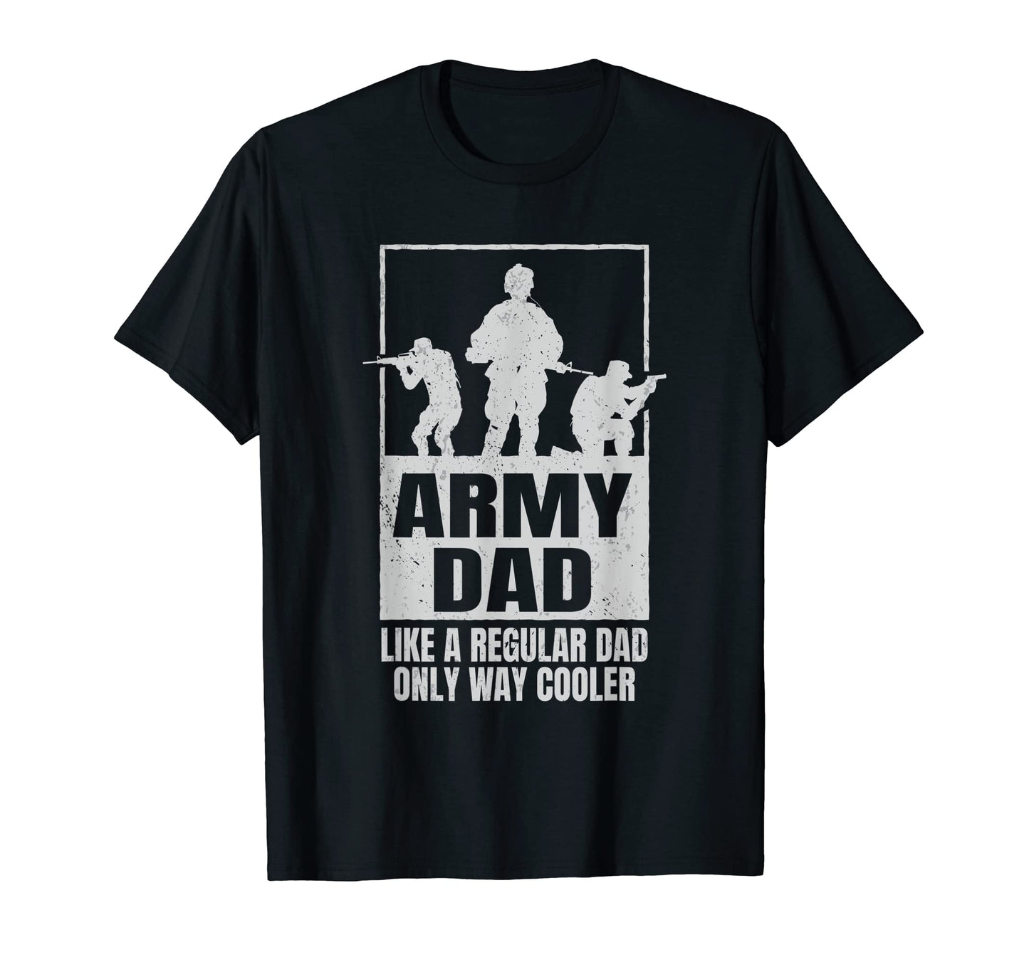 Mens Army Dad Like Regular Dad Veteran T-Shirt - Graphic Print for Adults - T-Shirt, Sweatshirt, Hoodie