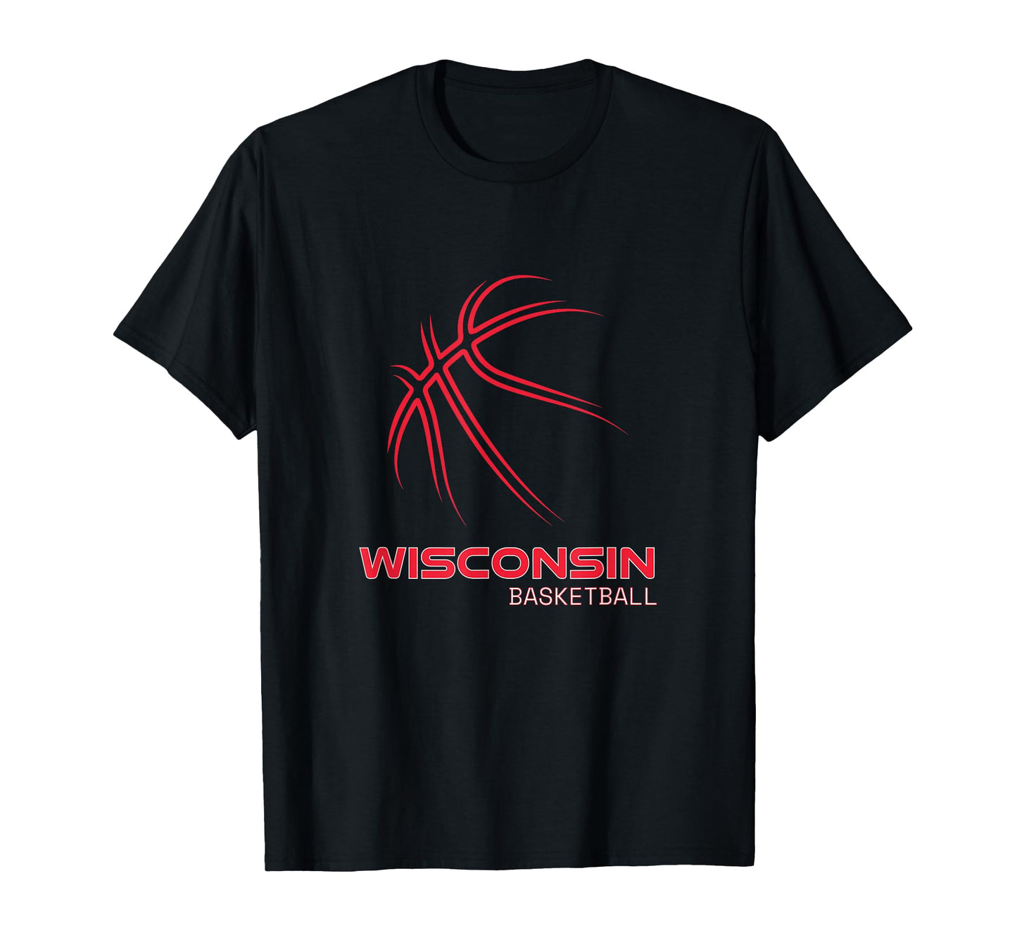 Basketball Wi Love Badger State T-Shirt - Streetwear Style for Adults - T-Shirt, Sweatshirt, Hoodie