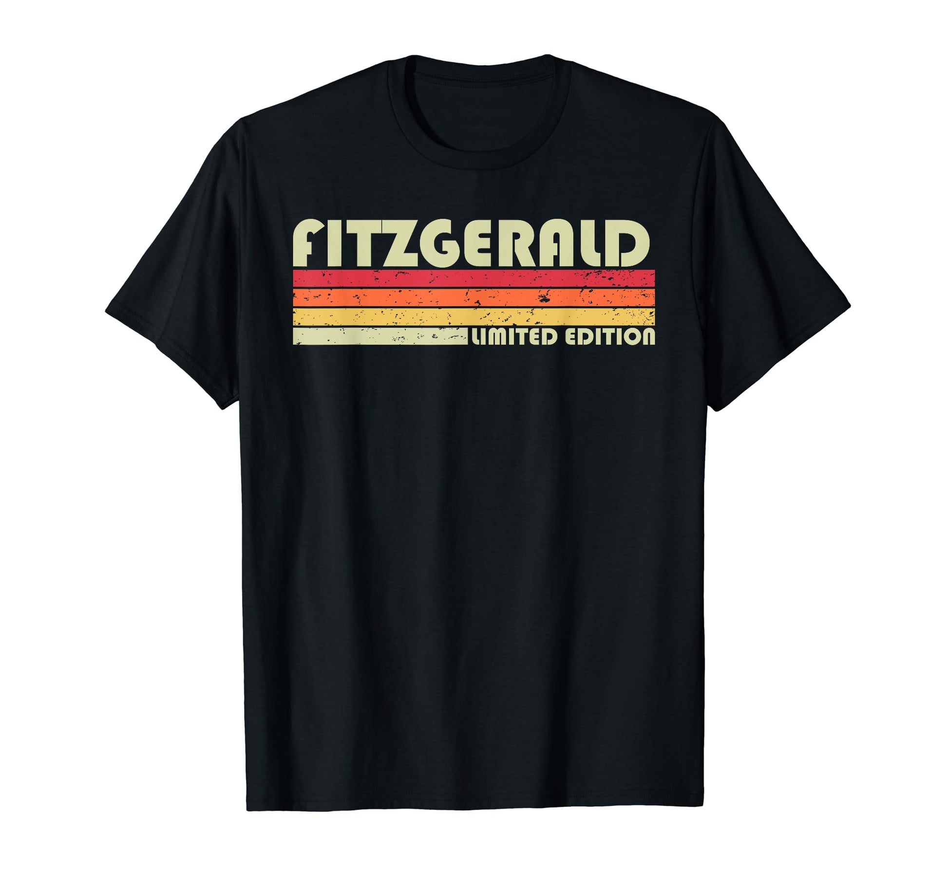 Fitzgerald Surname Funny 80S Birthday T-Shirt - Unique Graphic Men Women - T-Shirt, Sweatshirt, Hoodie