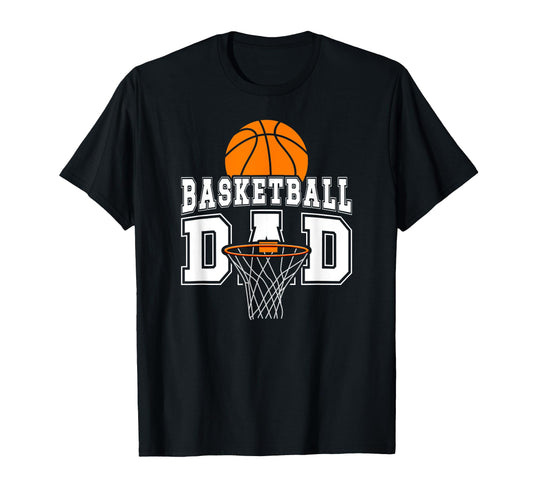 Basketball Dad Basketball Player Father T-Shirt - Custom Art Print Unisex - T-Shirt, Sweatshirt, Hoodie