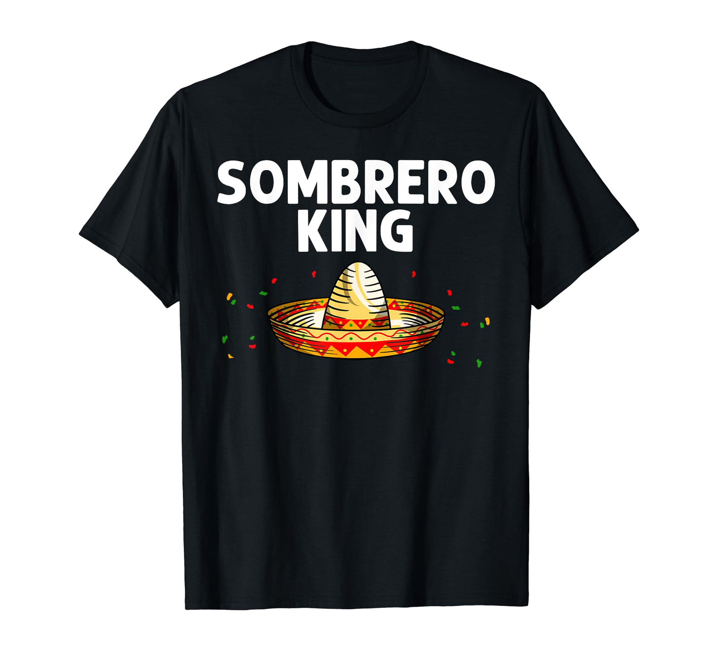 Sombrero Dad Cinco De Mayo Mexican T-Shirt - Minimalist Print for Adults - T-Shirt, Sweatshirt, Hoodie