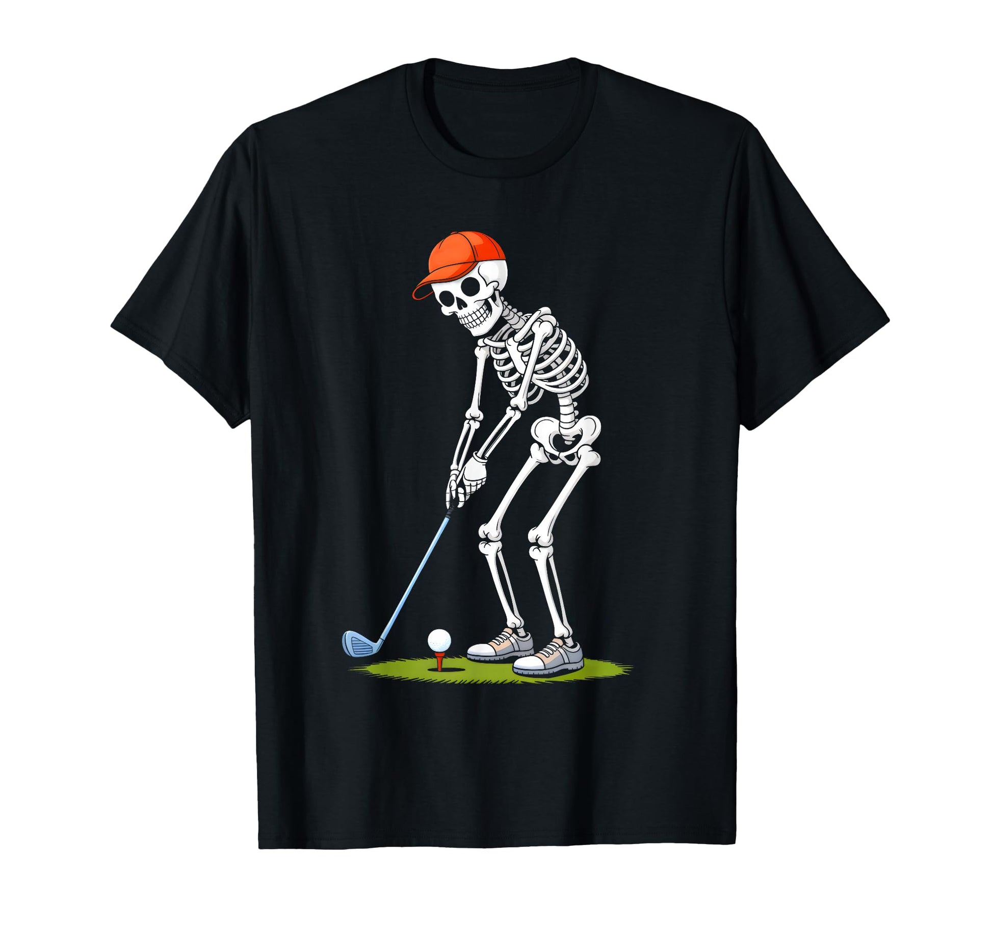 Skeleton Golf Golfing Golf Player Dad T-Shirt - Trendy Graphic Men Women - T-Shirt, Sweatshirt, Hoodie