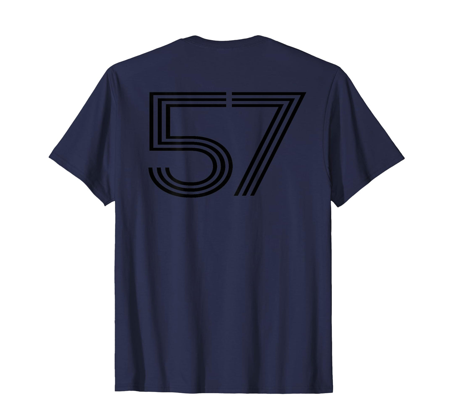 Number 57 Baseball Football Soccer T-Shirt - Streetwear Style Men Women - T-Shirt, Sweatshirt, Hoodie