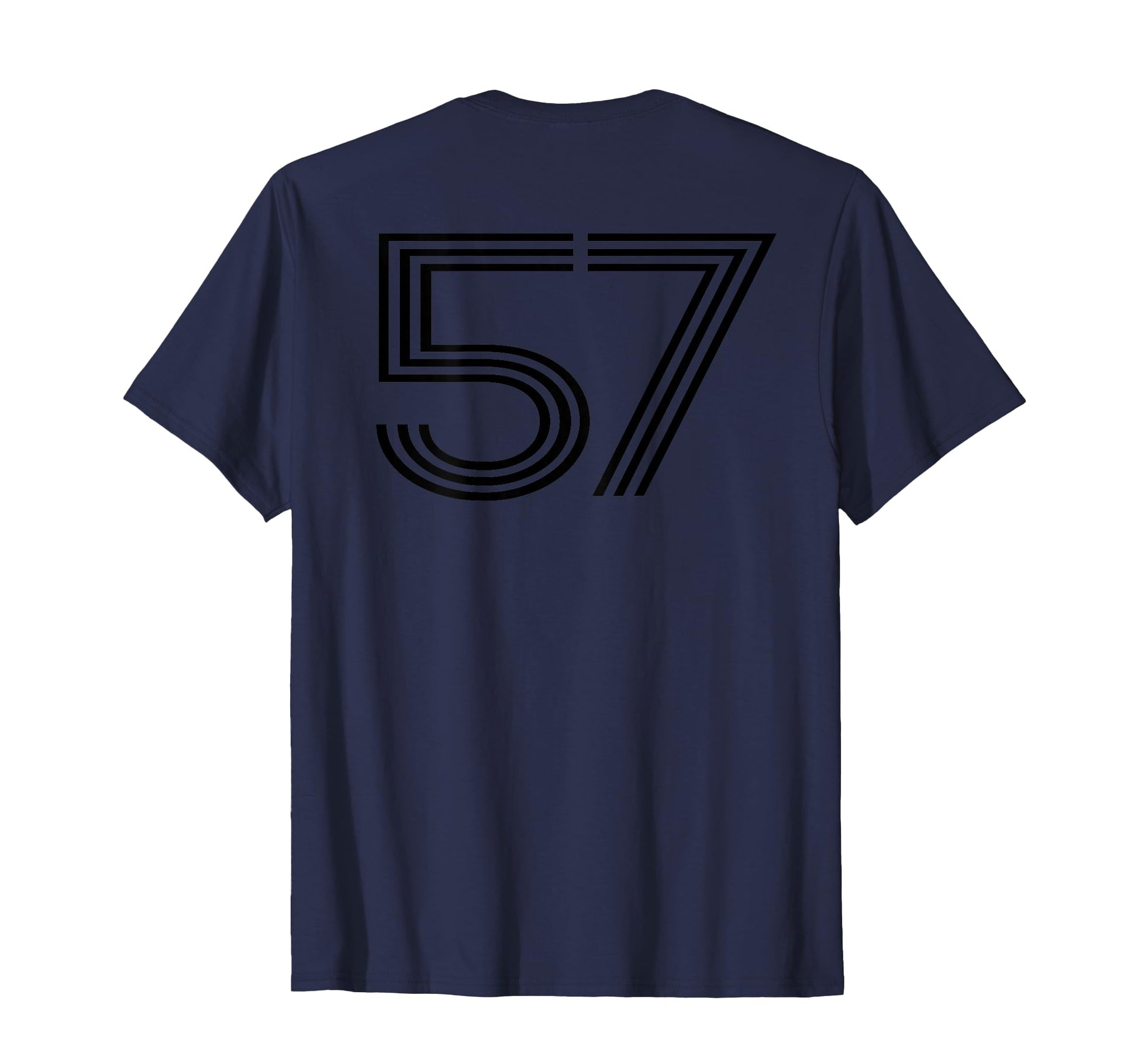 Number 57 Baseball Football Soccer T-Shirt - Streetwear Style Men Women - T-Shirt, Sweatshirt, Hoodie