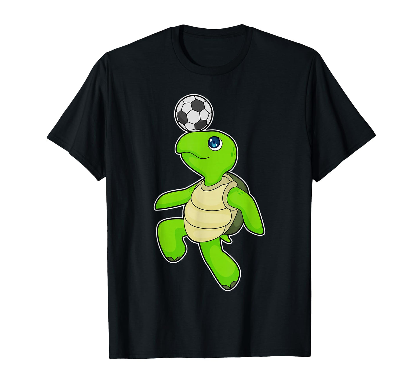 Turtle Soccer Player Soccer Sports T-Shirt - Graphic Print Unisex - T-Shirt, Sweatshirt, Hoodie