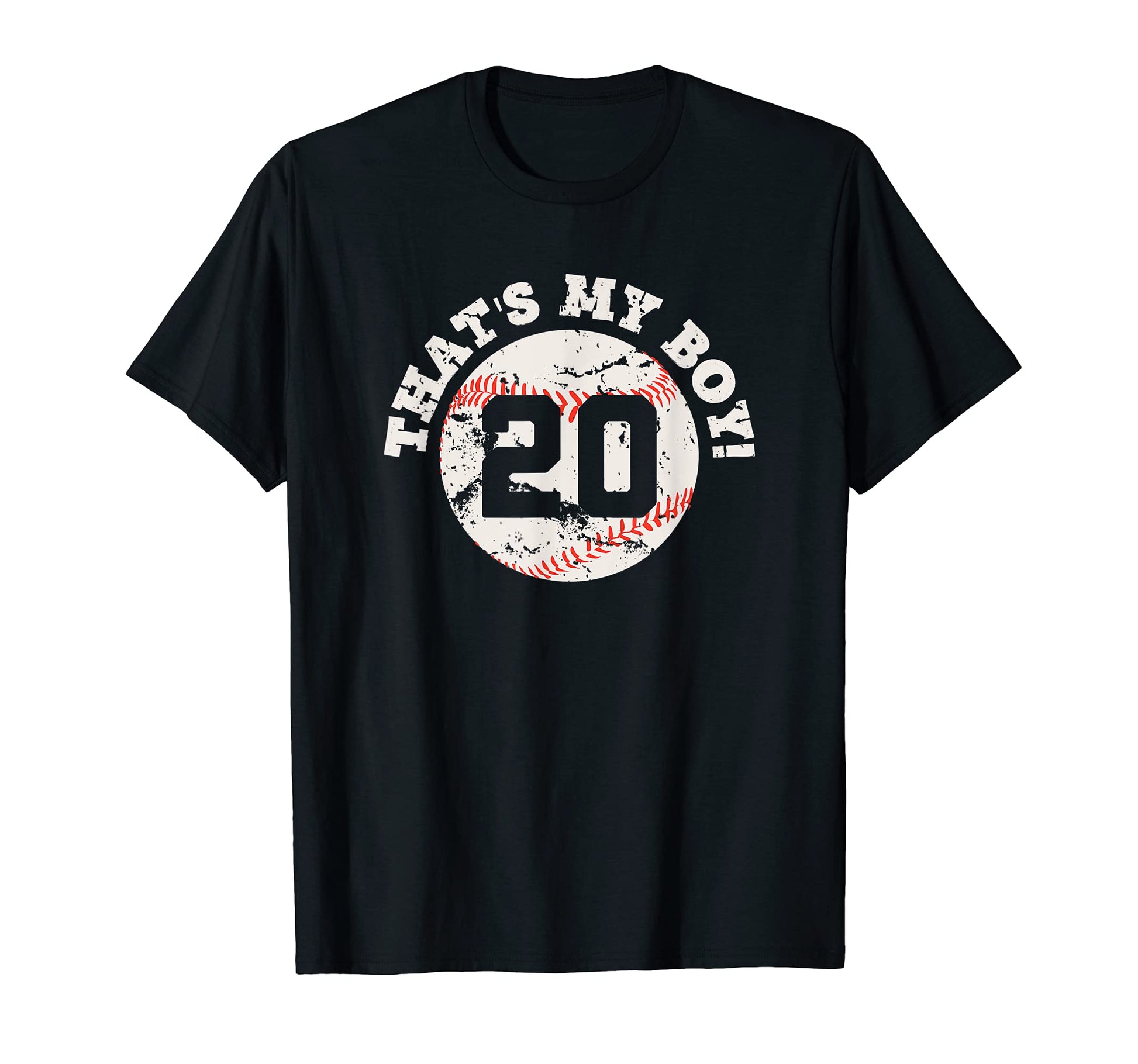 Thats My 20 Baseball Player Mom Or T-Shirt - Minimalist Print Men Women - T-Shirt, Sweatshirt, Hoodie