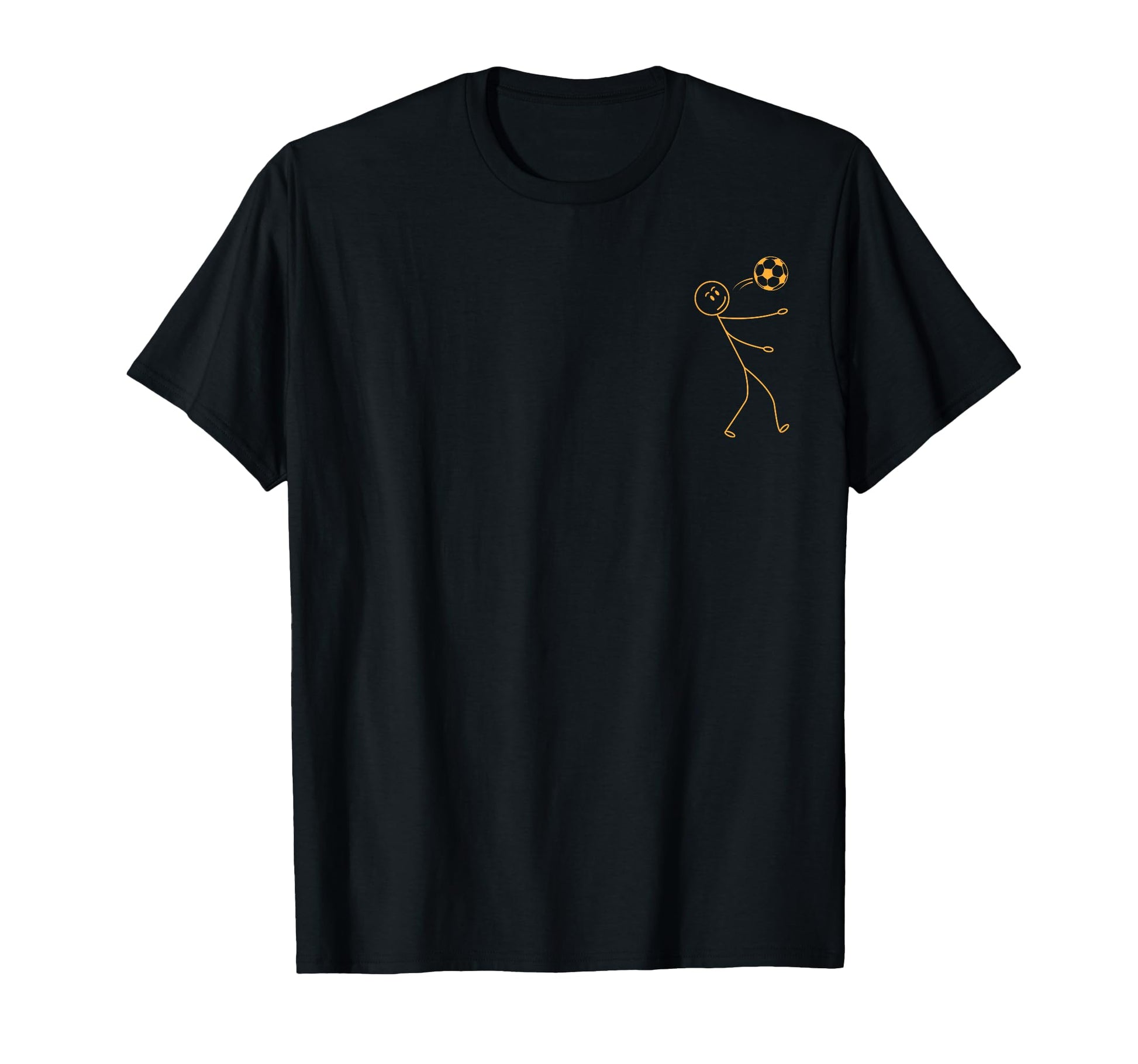 Soccer Stick Figure Soccer Player Funny T-Shirt - Trendy Graphic Unisex - T-Shirt, Sweatshirt, Hoodie