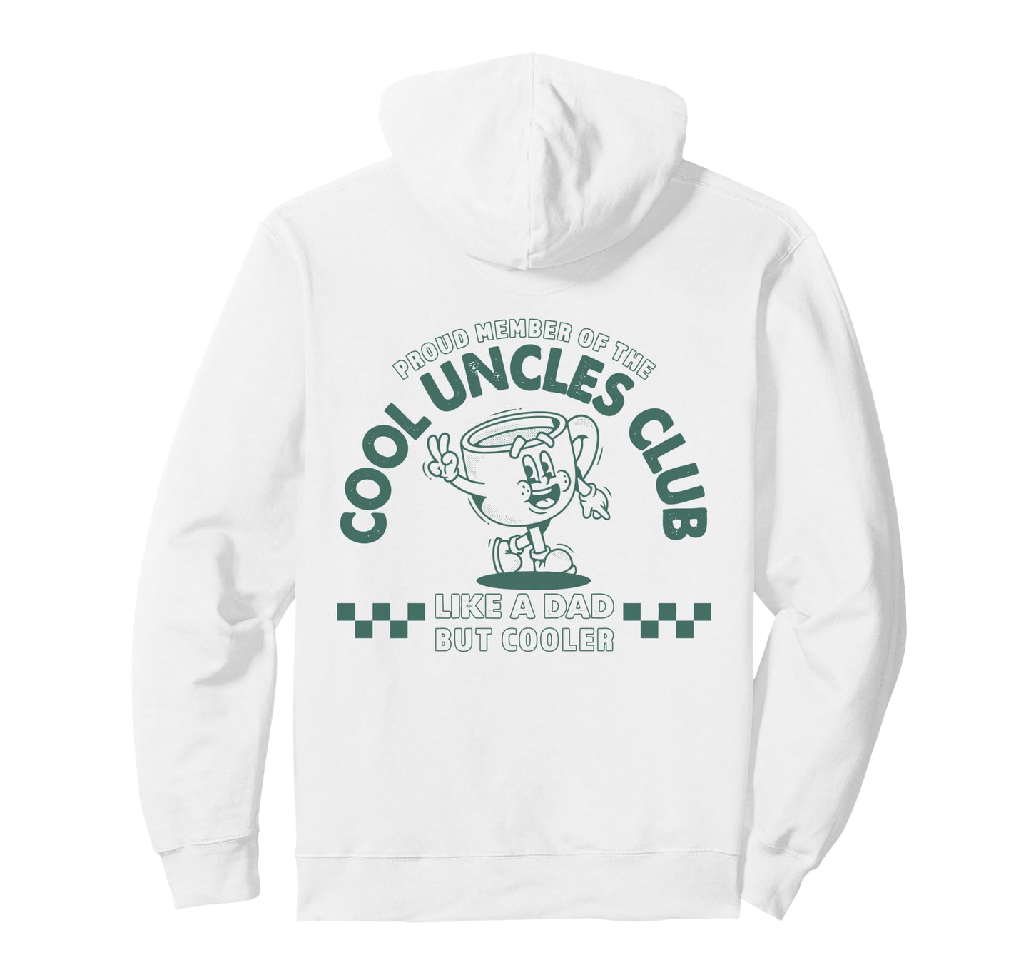 Uncles Club Best Uncle Ever Funny Hoodie - Minimalist Print for Adults - T-Shirt, Sweatshirt, Hoodie