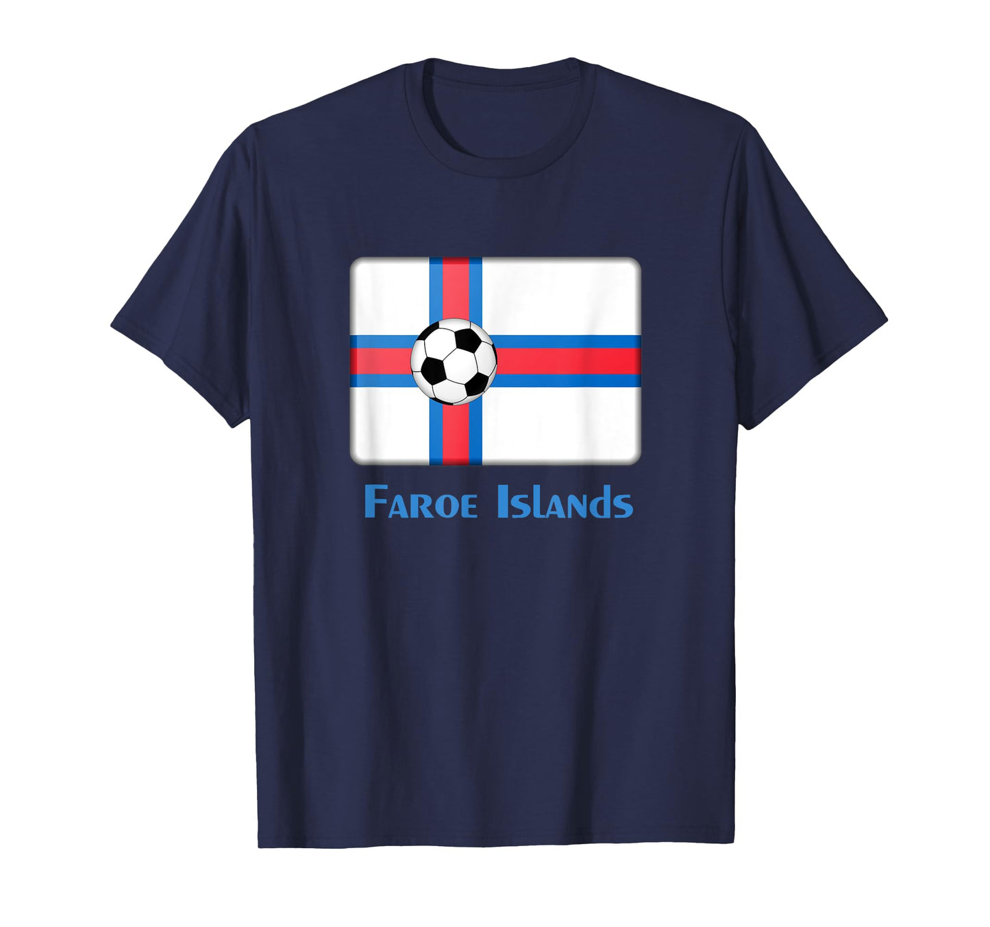 Faroe Islands Futbol Soccer T-Shirt - Graphic Print Unisex - T-Shirt, Sweatshirt, Hoodie