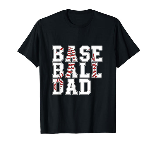 Baseball Dad T-Shirt - Graphic Print for Adults - T-Shirt, Sweatshirt, Hoodie