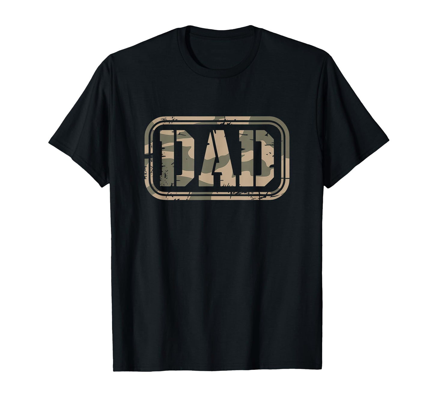 Old School Camo Dad Camouflage Dad T-Shirt - Trendy Graphic for Adults - T-Shirt, Sweatshirt, Hoodie